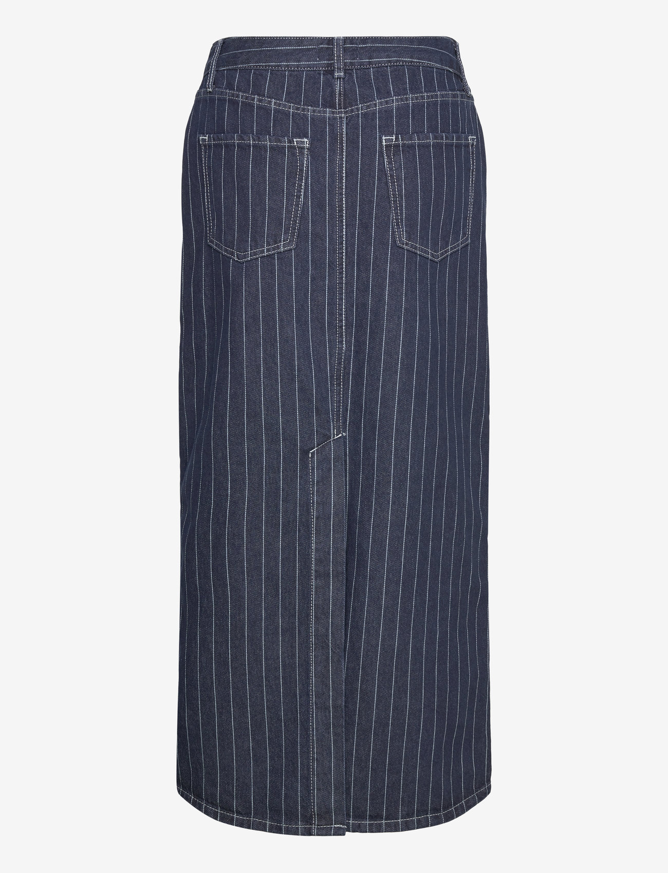 Global Funk - Joance-G - jeansröcke - navy pinstripe - 1