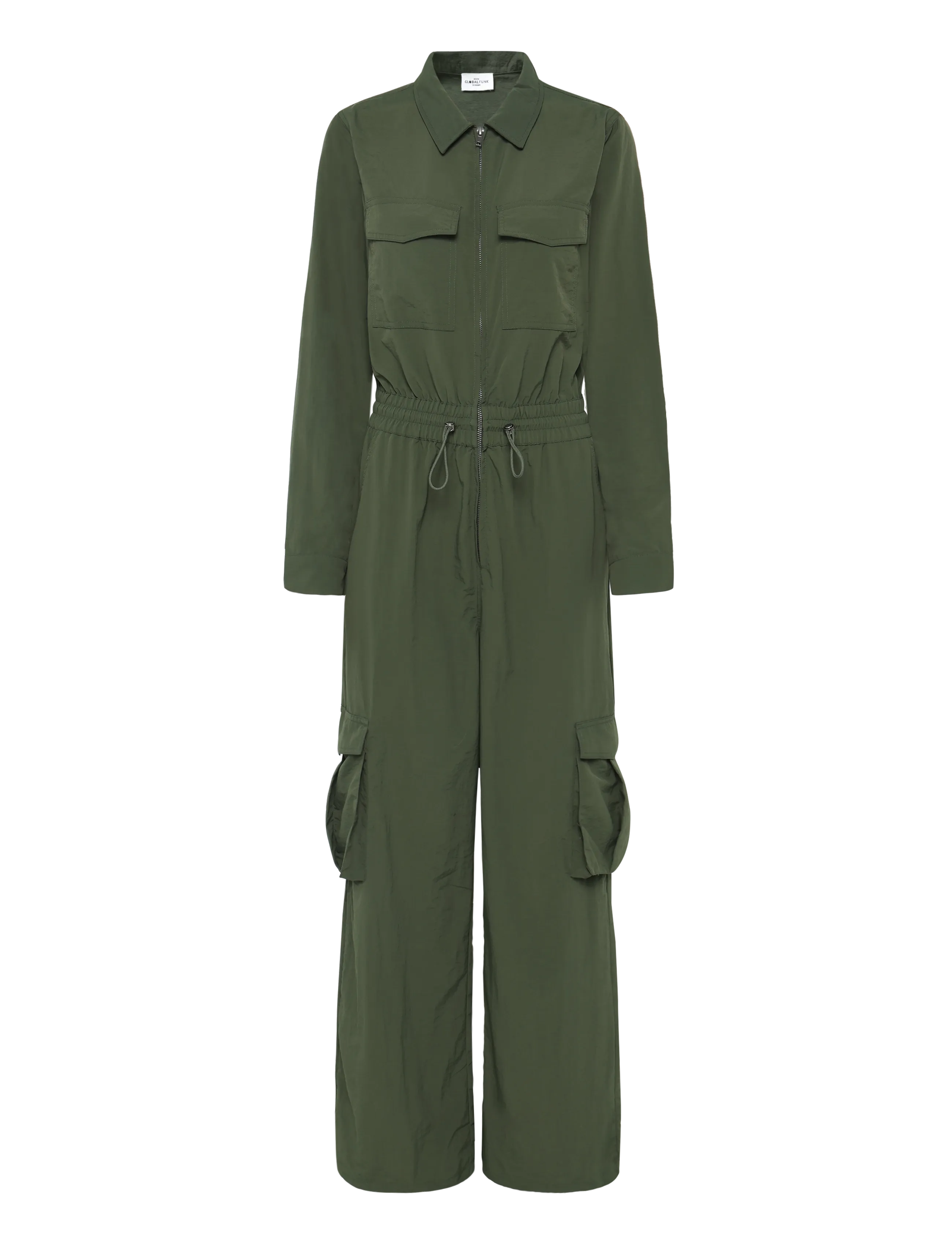Global Funk Melia-G - Jumpsuits - DARK ARMY / khaki/green