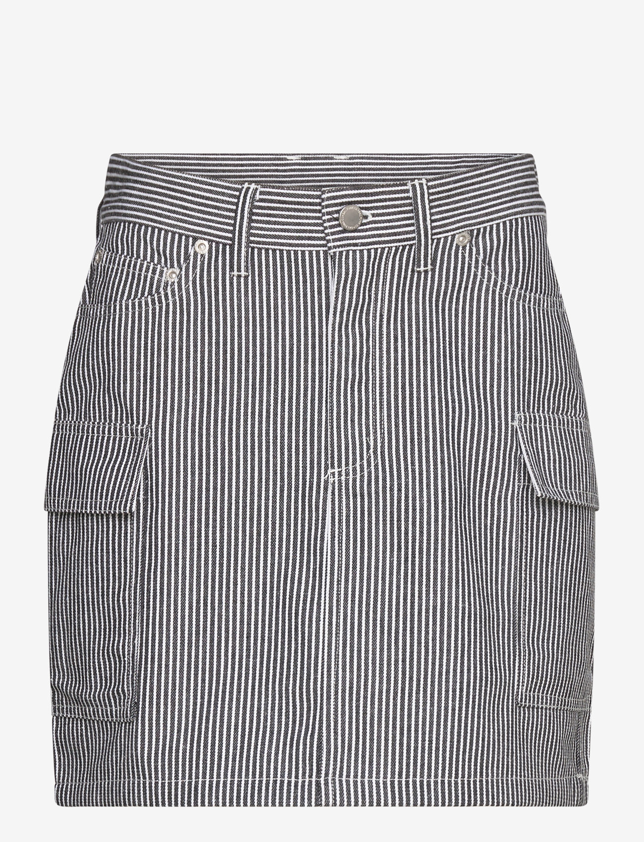 Global Funk - Sanya-G - kurze röcke - navy white stripe - 0