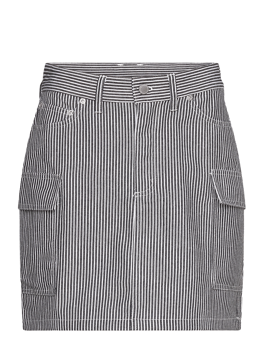 Global Funk - Sanya-G - korte nederdele - navy white stripe - 0