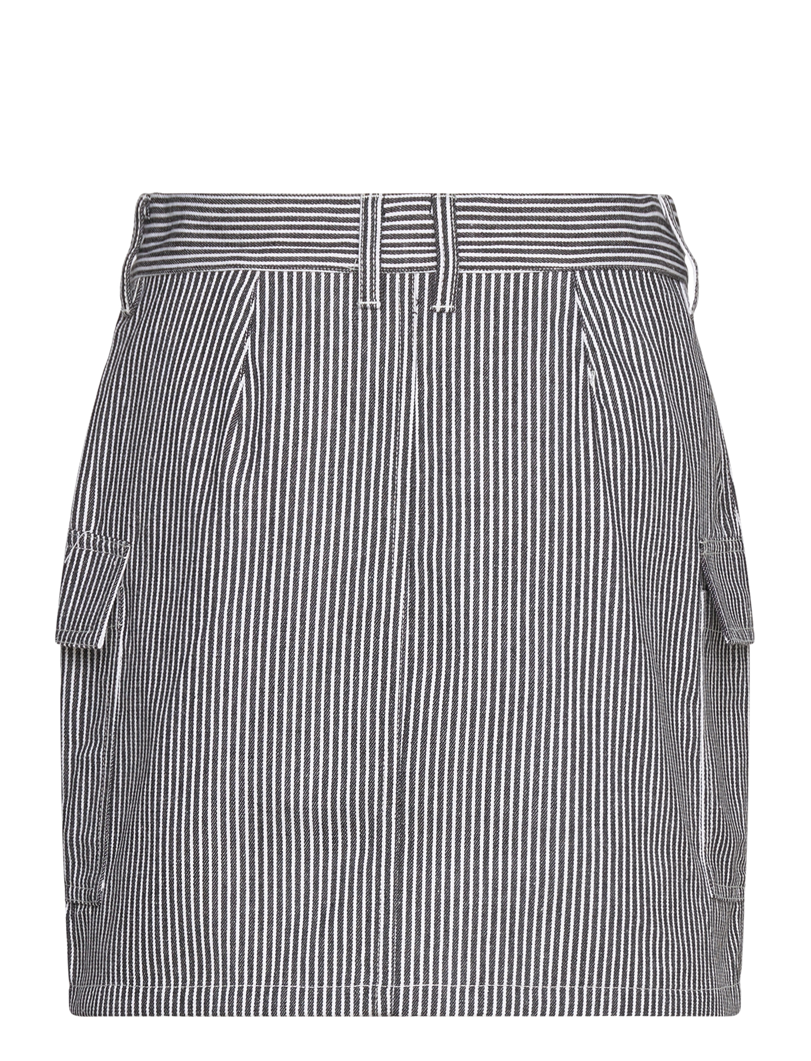 Global Funk - Sanya-G - korte nederdele - navy white stripe - 1