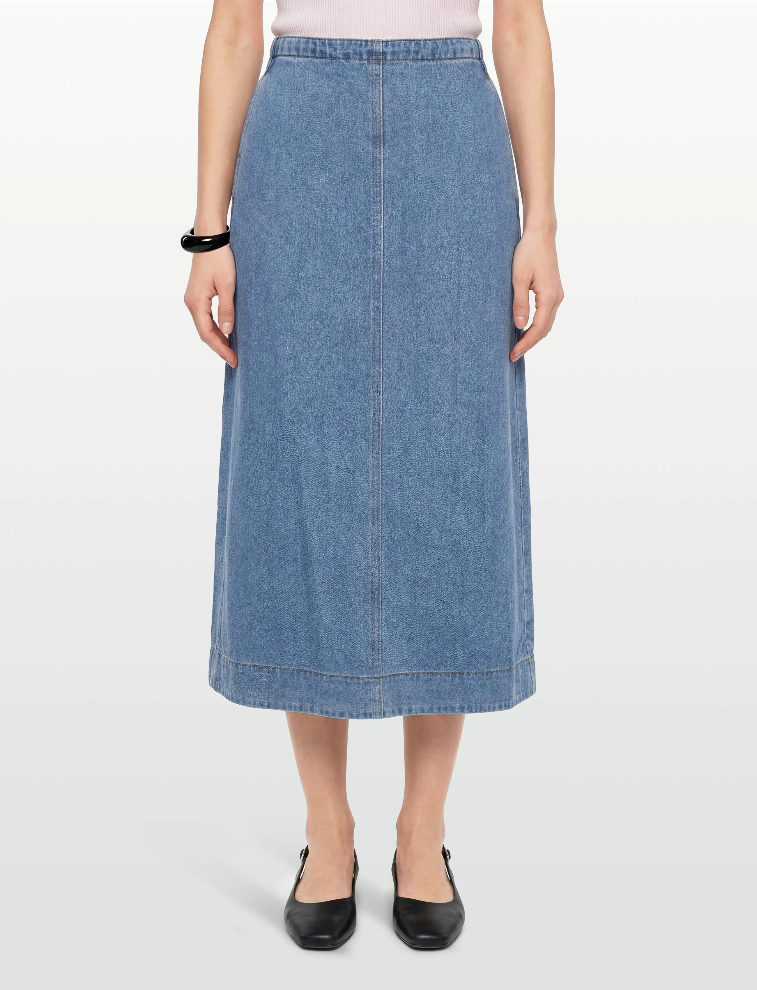Global Funk - Junea-G - denimnederdele - mid vintage blue - 3