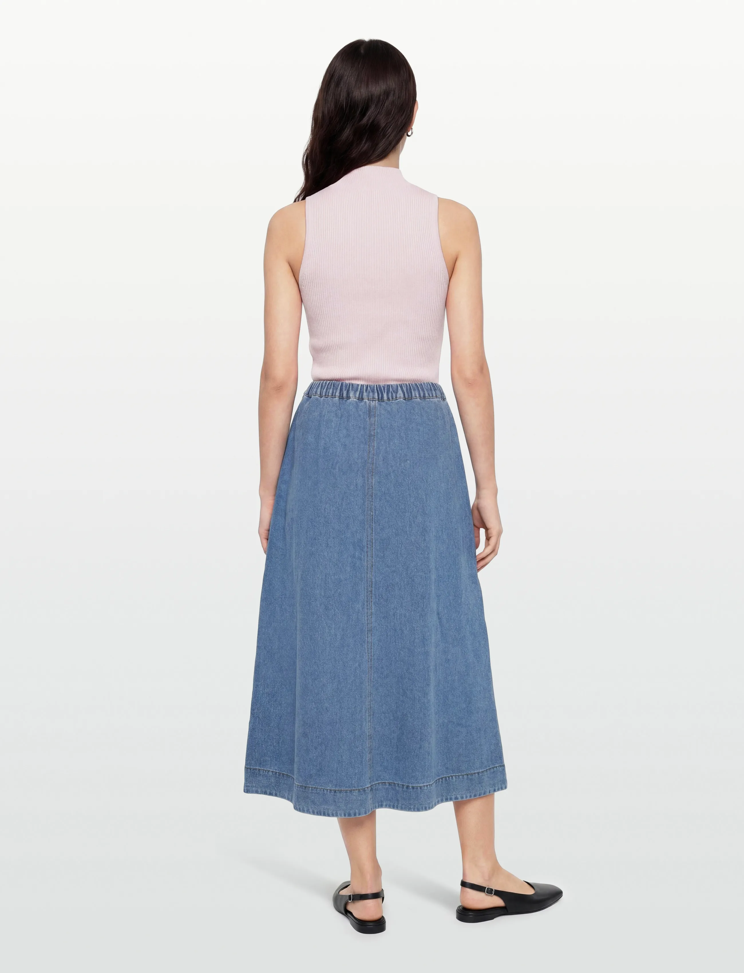 Global Funk - Junea-G - denimnederdele - mid vintage blue - 4