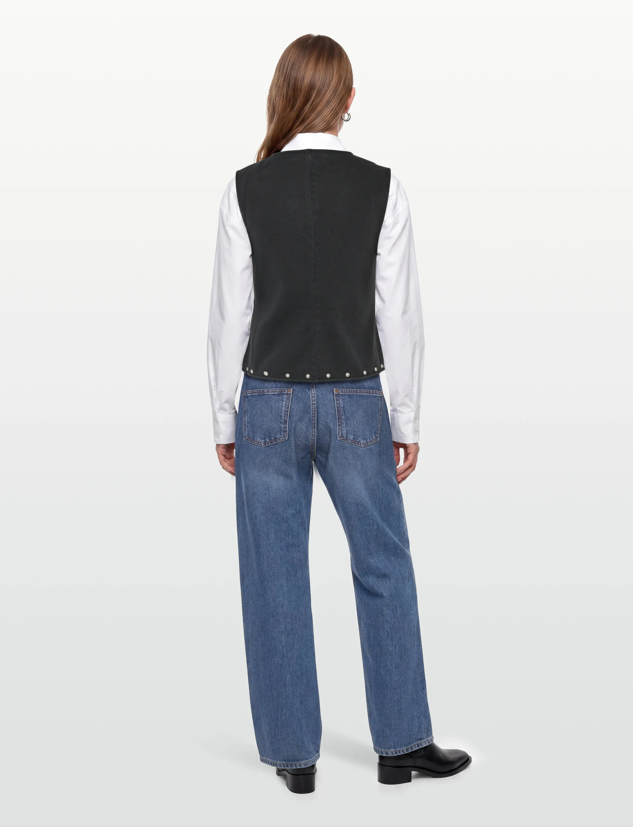 Global Funk - Filluca-G - teksavestid - washed black - 4