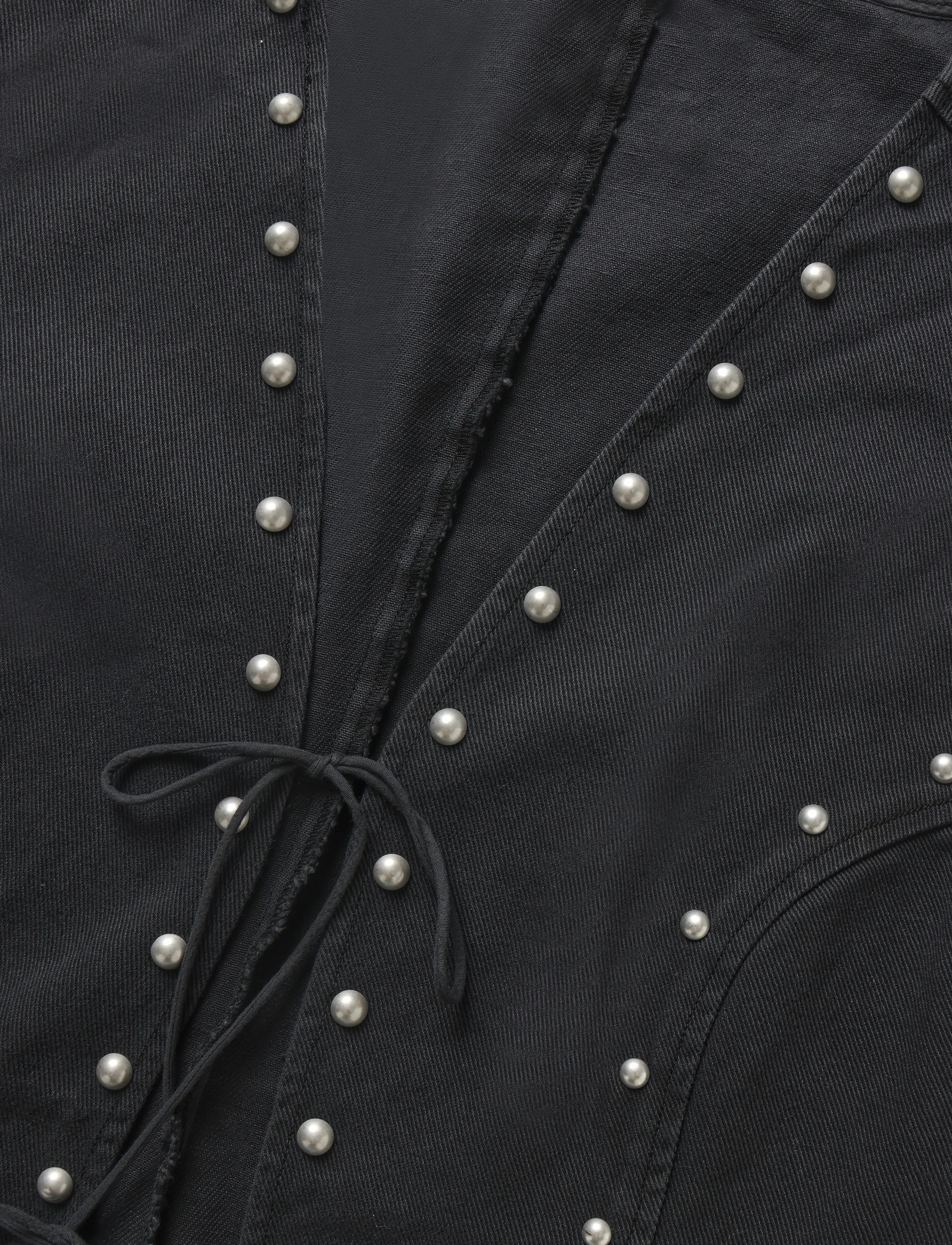 Global Funk - Filluca-G - denim-westen - washed black - 2