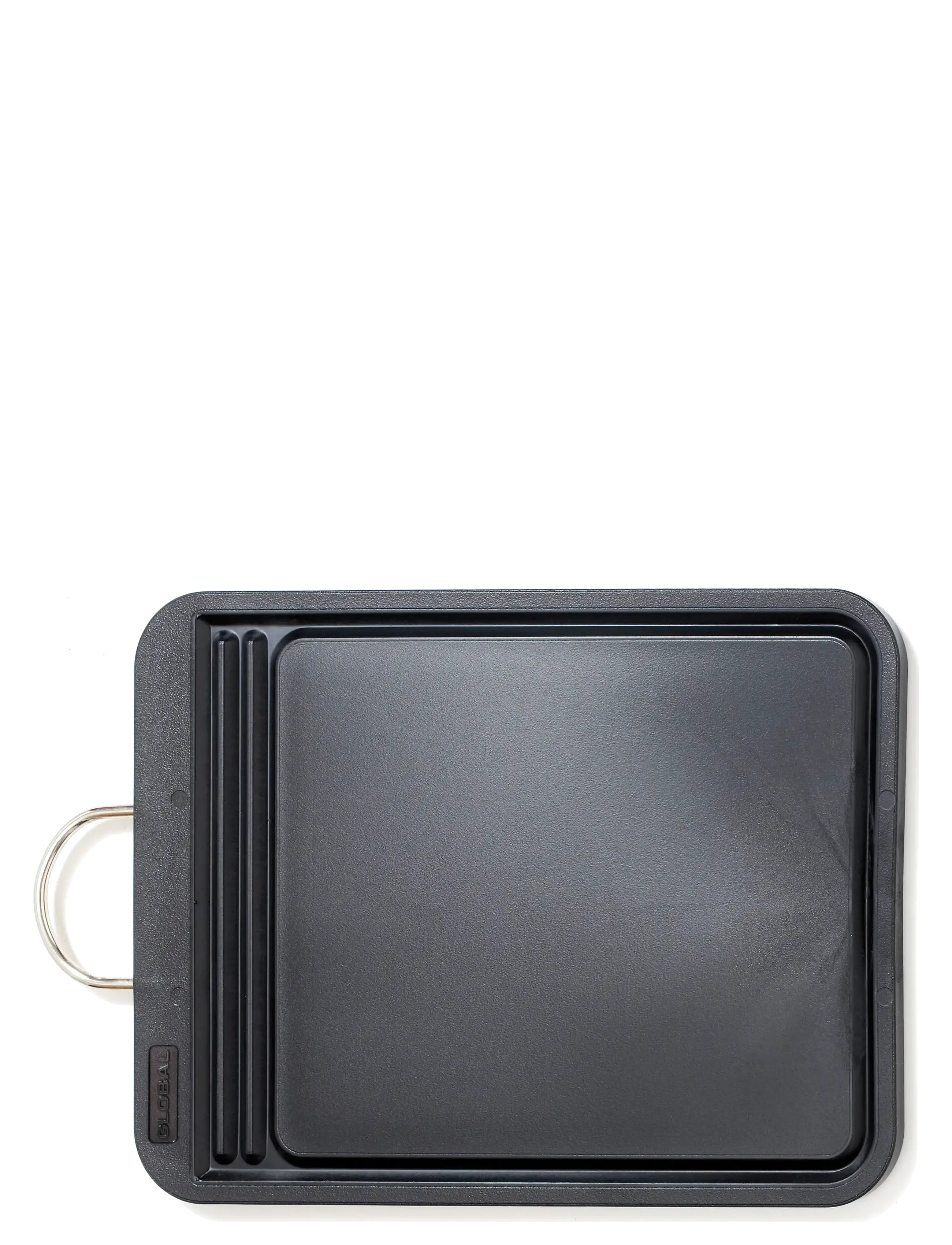 GLOBAL Skærebræt plastik sort 36,5x26,5x1,3 cm - Køkken - BLACK / black