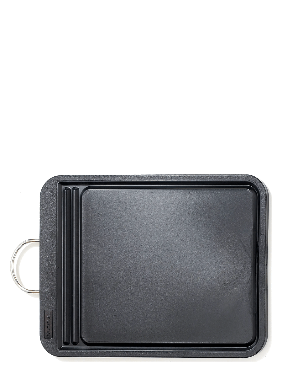 GLOBAL - Cutting board plastic black 36,5x26,5x1,3 cm - lõikelauad - black - 1