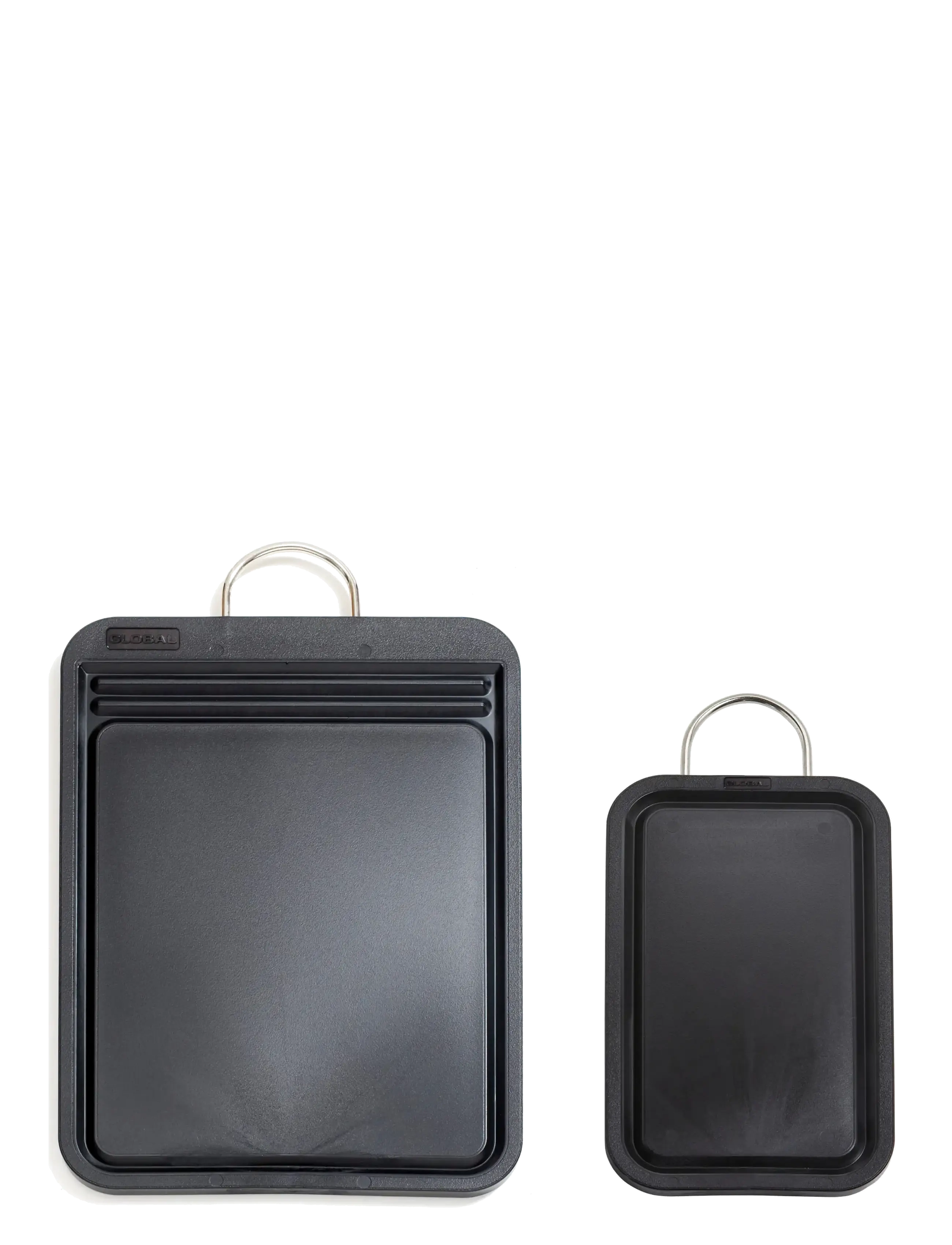 GLOBAL GLOBAL, Skärbrädeset 2-PACK svart - Kök - BLACK / black