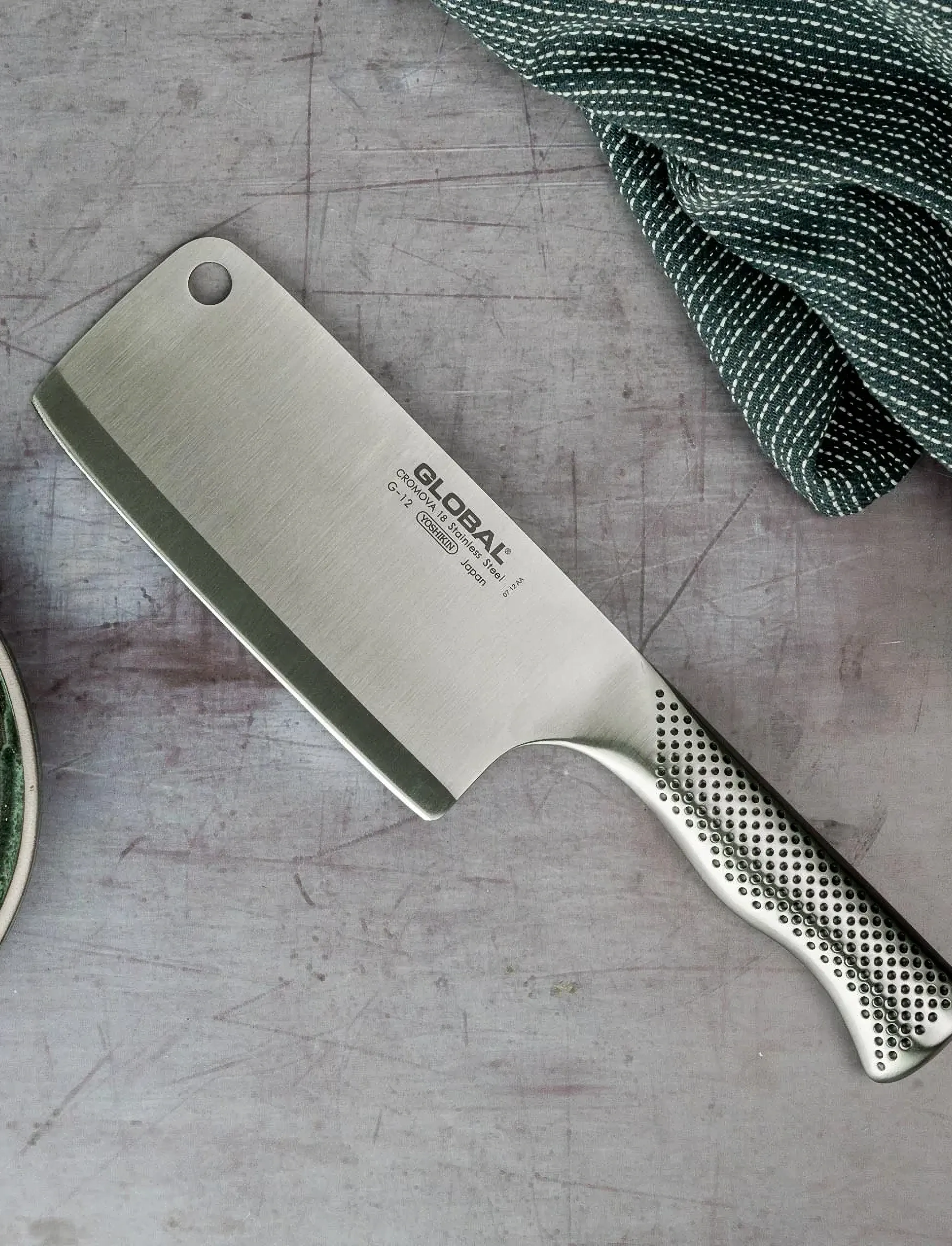 GLOBAL - Meat chopper 16 cm - Šefpavāra naži - staineless steel - 2