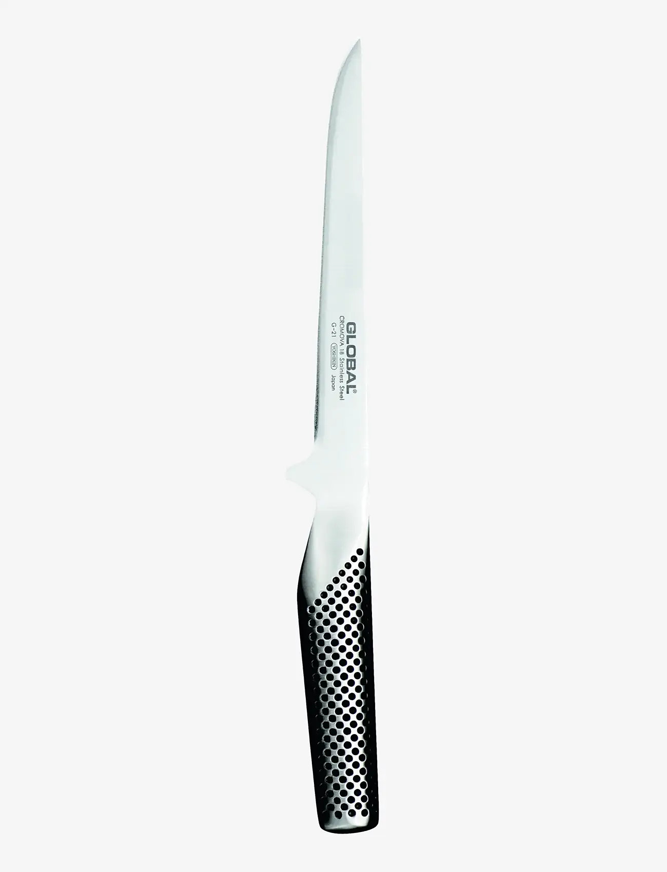 GLOBAL - Fillet knife 16 cm flexible - fileenoad - staineless steel - 1