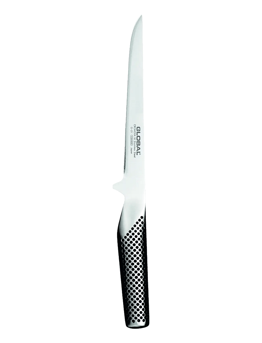 GLOBAL - Fillet knife 16 cm flexible - fileenoad - staineless steel - 1