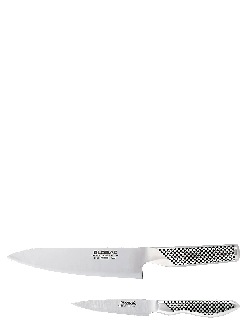 GLOBAL - Knife set 2 piece G-55, GS-38 - noakomplektid - staineless steel - 1