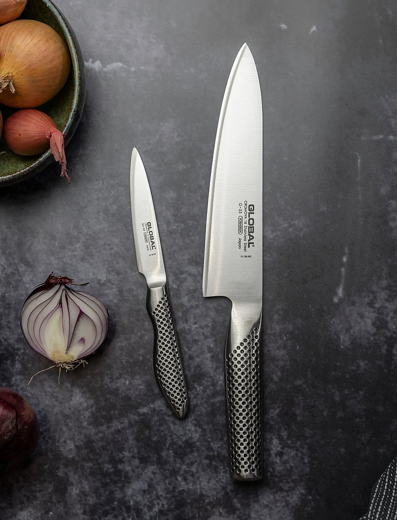 GLOBAL - Knife set 2 piece G-55, GS-38 - noakomplektid - staineless steel - 0