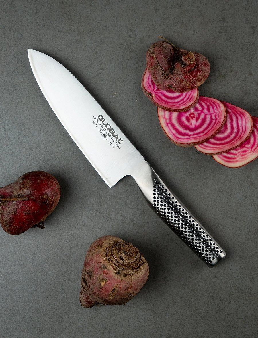 GLOBAL - Santoku knife 16 cm - santoku noad - staineless steel - 0