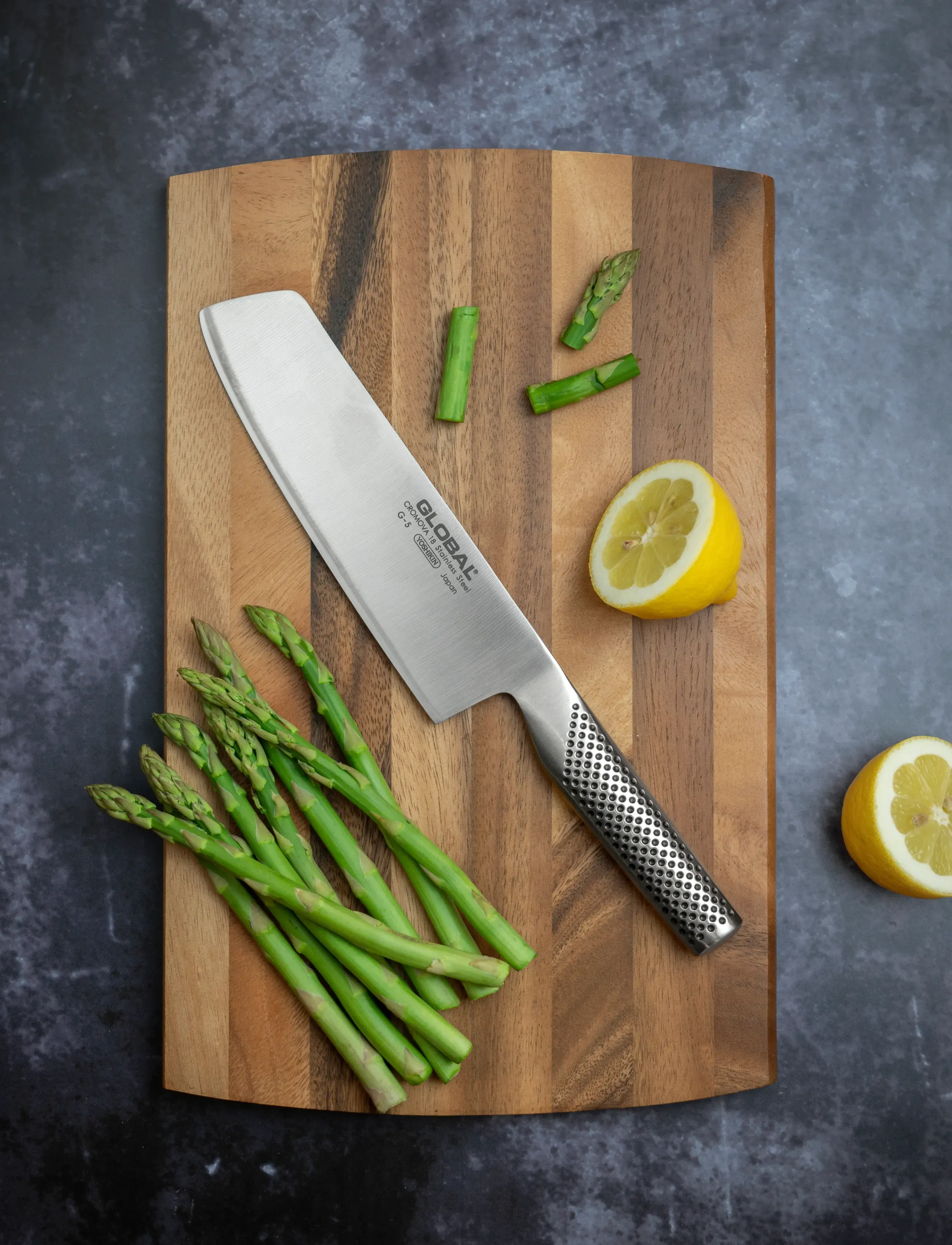 GLOBAL - Grøntsagskniv 18 cm - grøntsagsknive - staineless steel - 2
