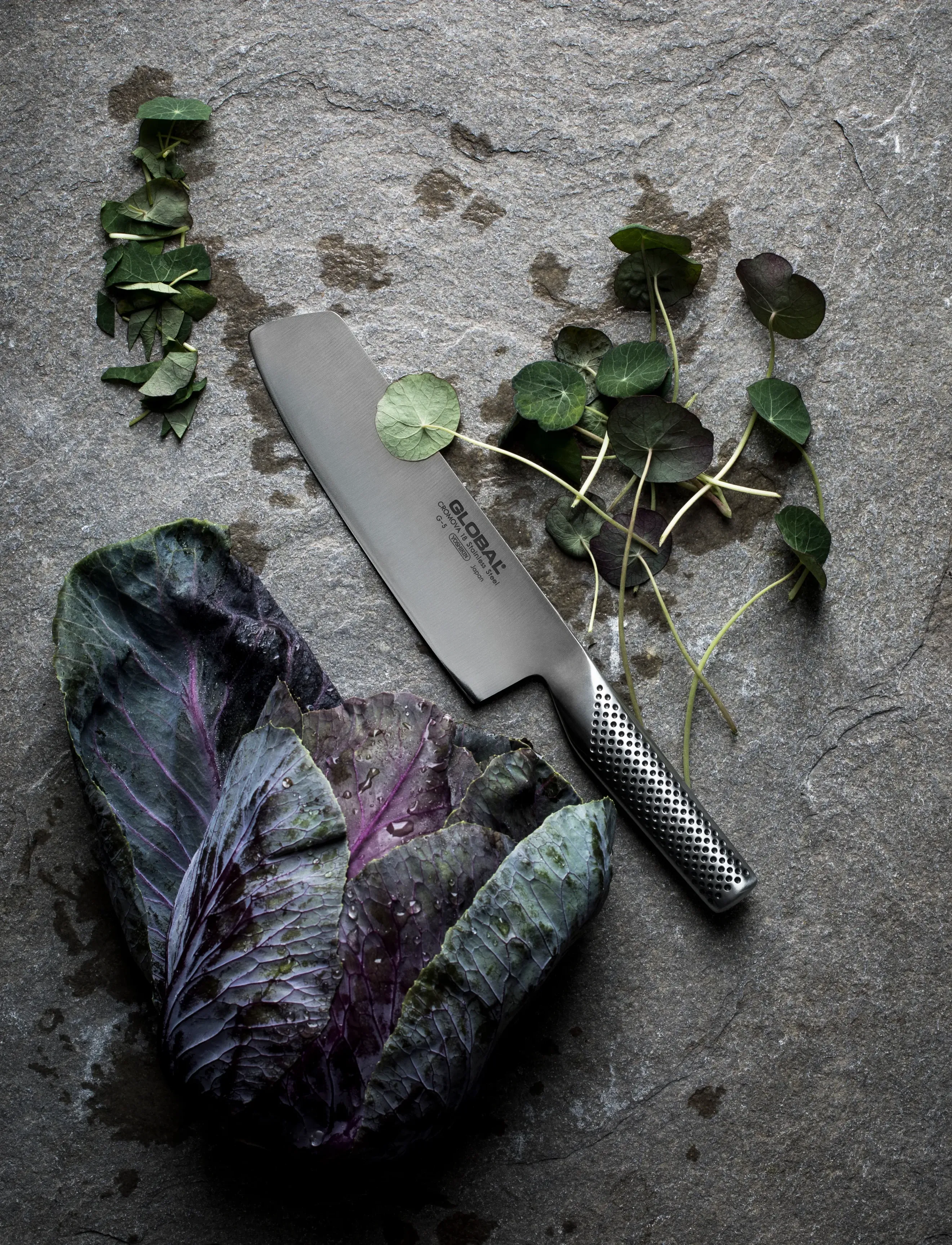 GLOBAL - Grøntsagskniv 18 cm - grøntsagsknive - staineless steel - 3