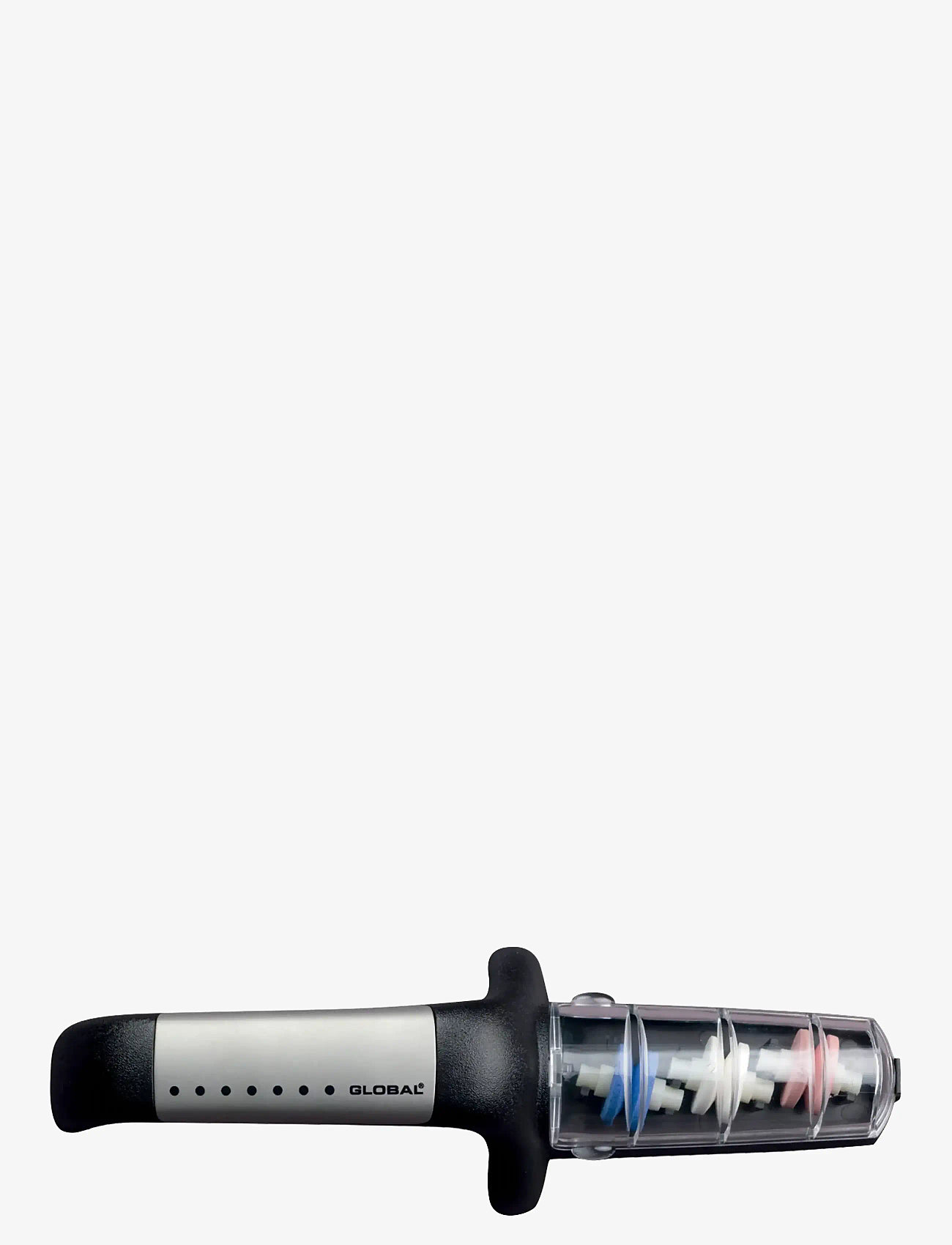 GLOBAL - Global knivsliber 3-hjul, sort - slibesten & strygestål - black - 1