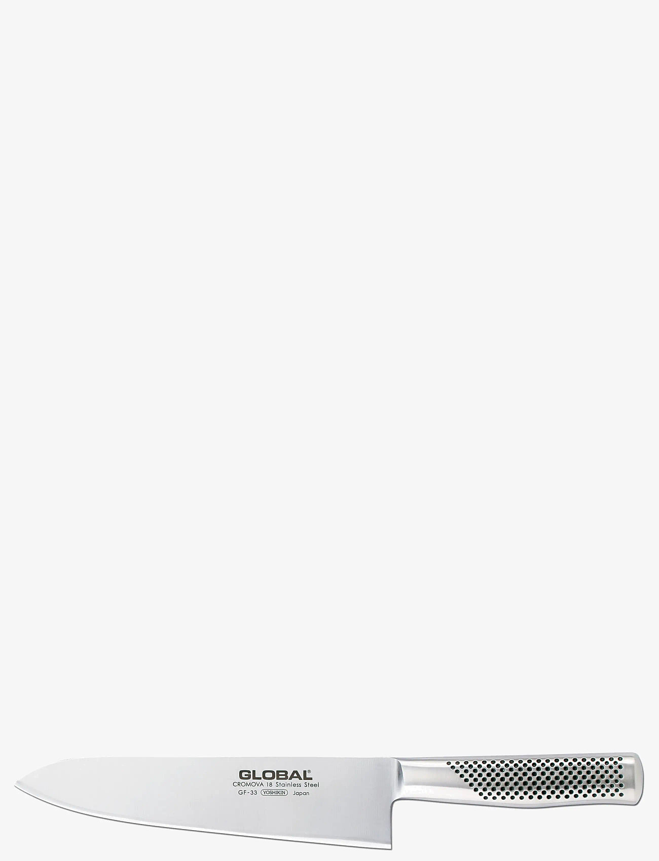 GLOBAL - Kokkekniv smedet 21 cm - kokkeknive - staineless steel - 0