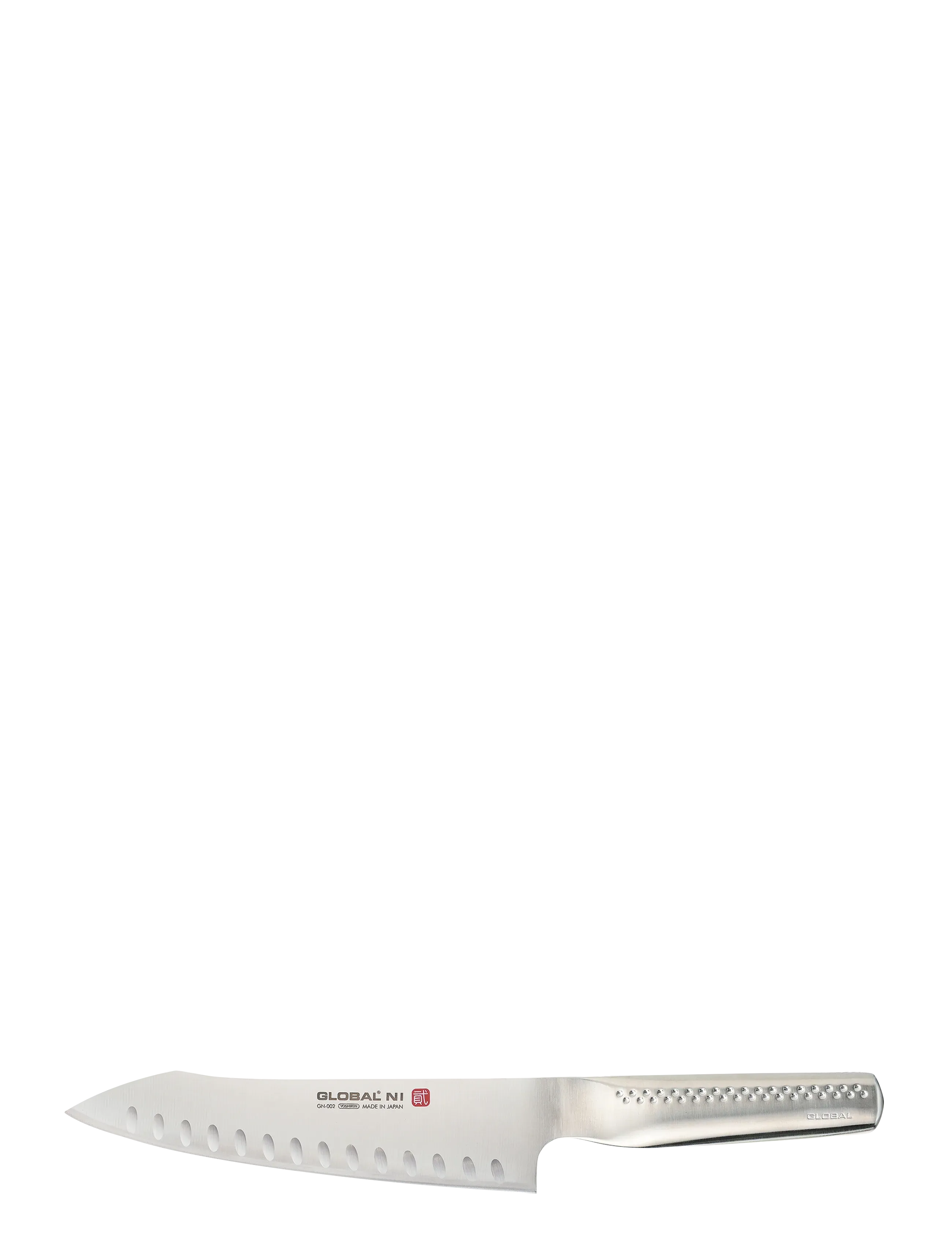 GLOBAL Kokkekniv Oriental Grantonskær 20 cm, 20 cm, Silver, Knive Og Tilbehør > Kokkeknive, Unisex