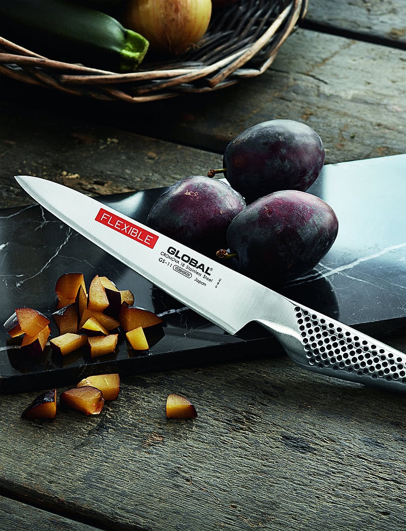 GLOBAL - Utility knife15 cm flexible - köögiviljanoad - staineless steel - 2