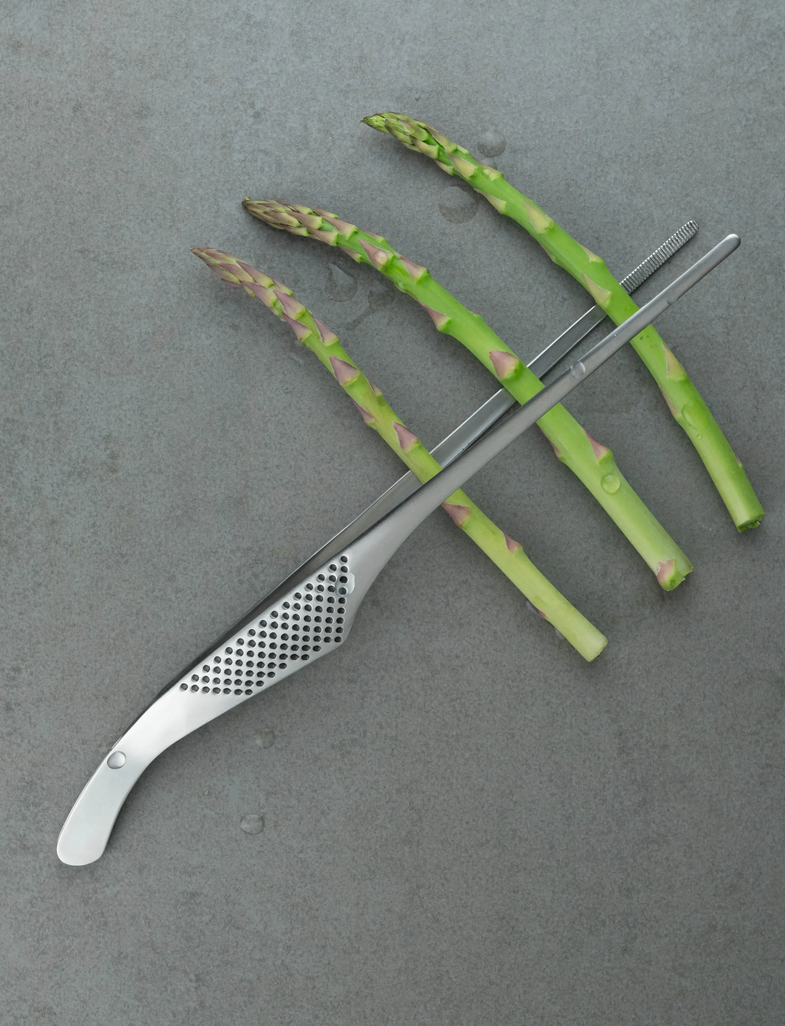 GLOBAL Madpincet 30 cm, 30 cm, Silver, Køkkenredskaber > Tænger Og Drejeskiver, Unisex