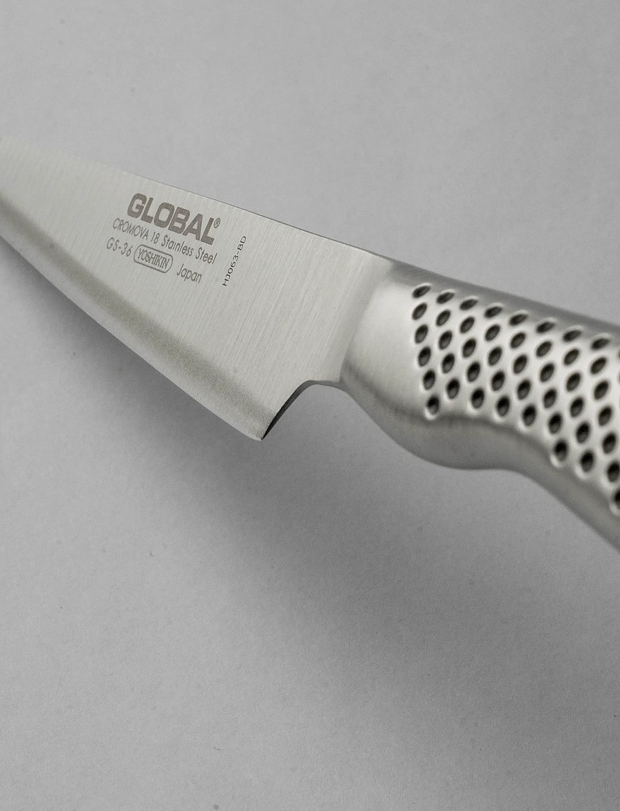 GLOBAL - Utility knife 11 cm - köögiviljanoad - staineless steel - 2