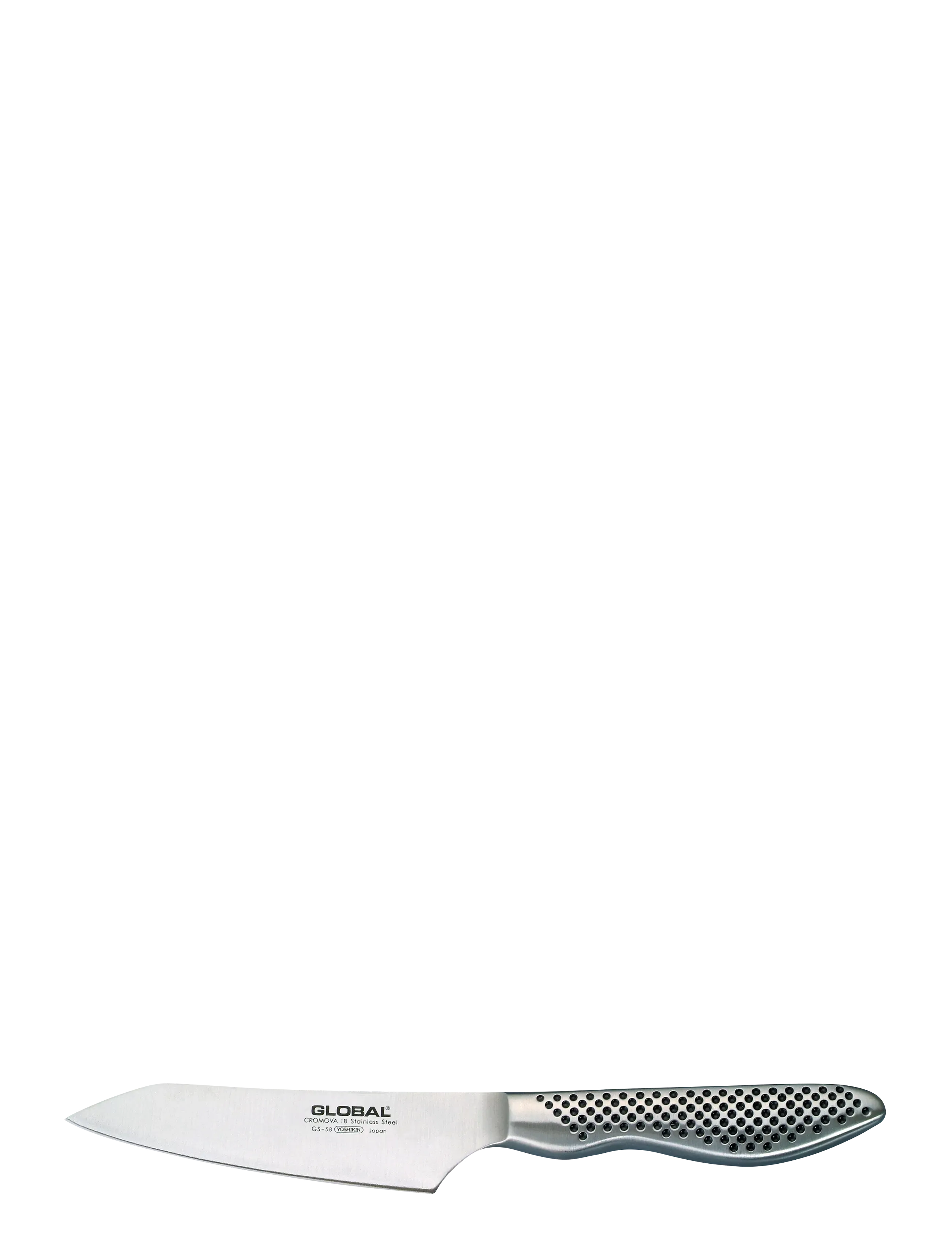 GLOBAL Universalkniv Oriental 11 cm - Køkken - STAINELESS STEEL / silver