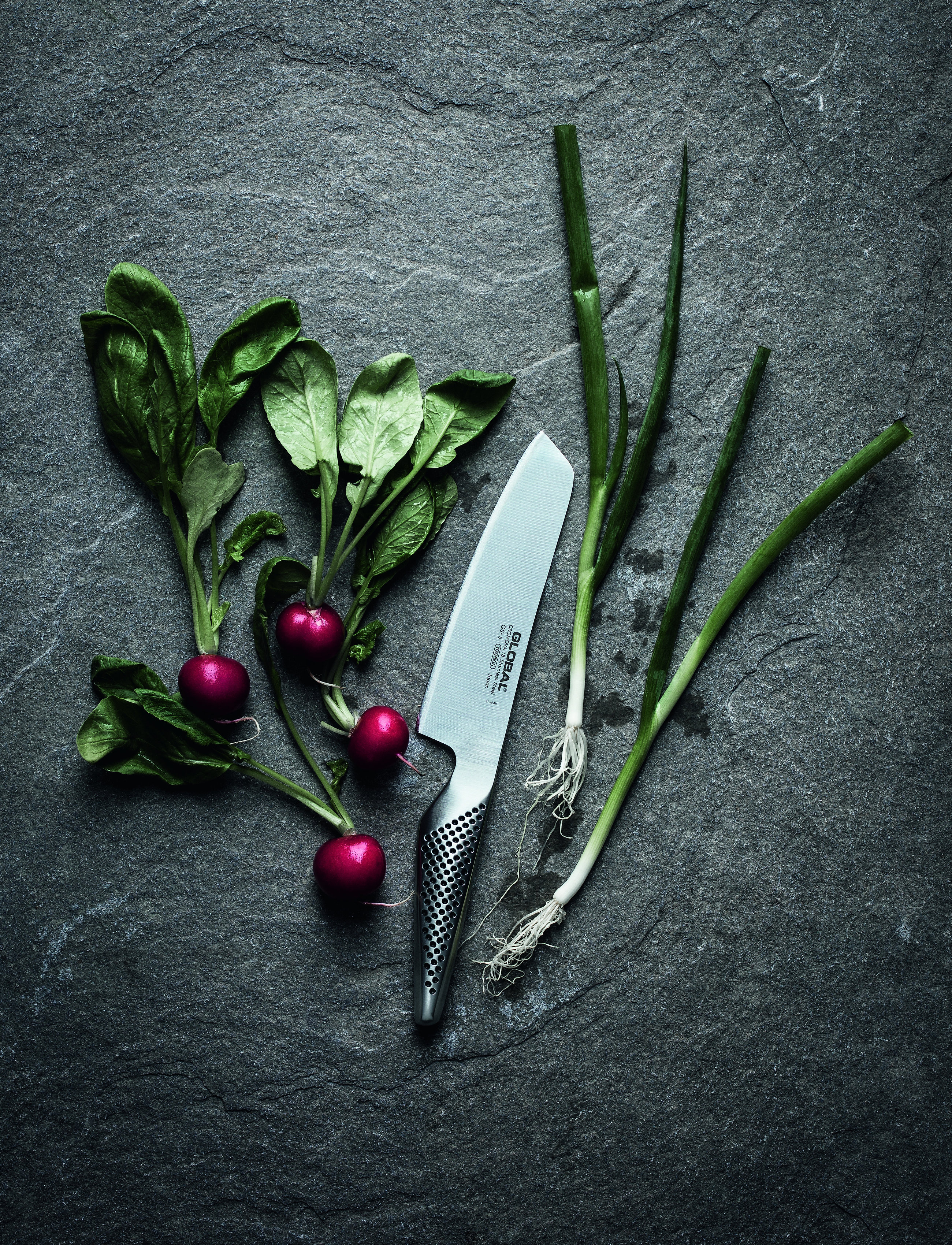 GLOBAL Grøntsagskniv 14 cm, 14 cm, Silver, Knive Og Tilbehør > Grøntsagsknive, Unisex