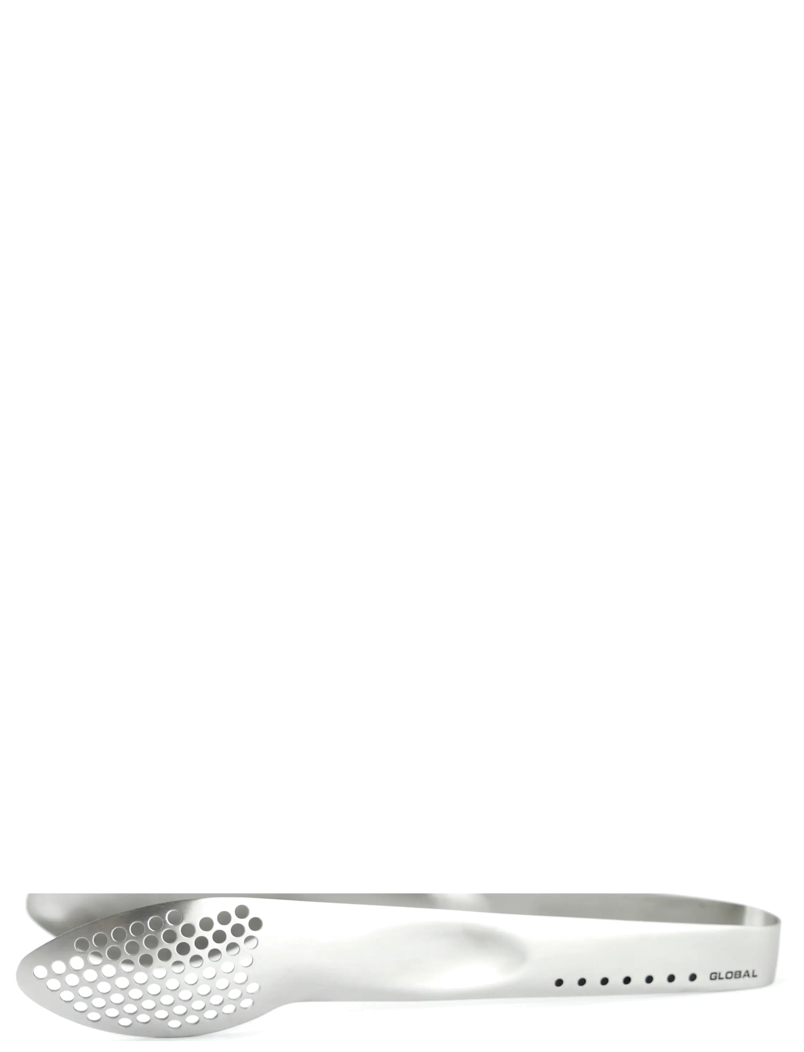 GLOBAL Serveringstang med ske 23 cm - Køkken - STAINELESS STEEL / silver