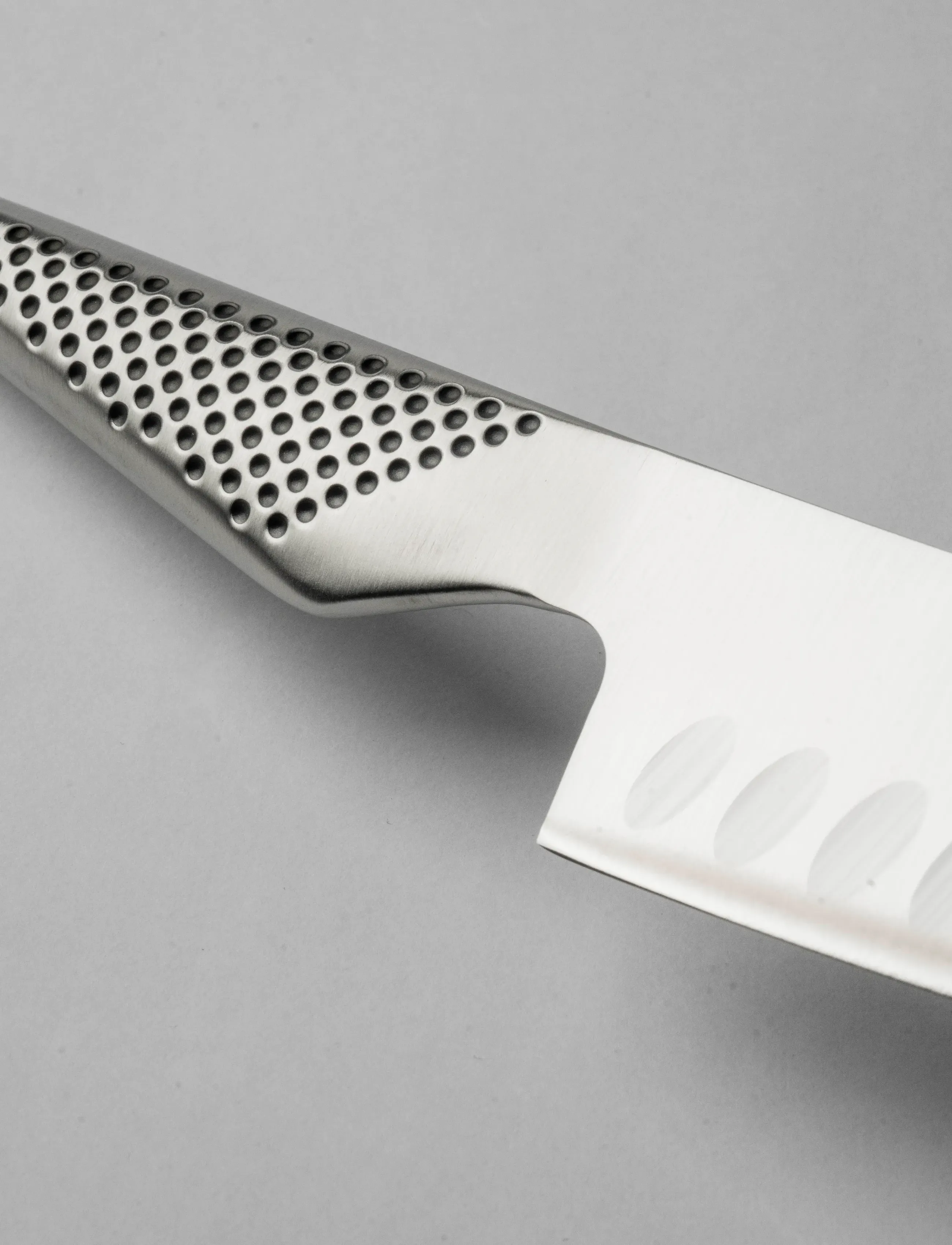 GLOBAL - Vegetable chopper olive-polished 14 cm - köögiviljanoad - staineless steel - 4