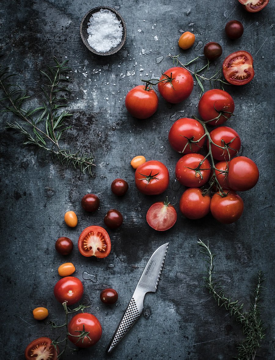 GLOBAL - Tomato, 8 cm (original) - köögiviljanoad - staineless steel - 0