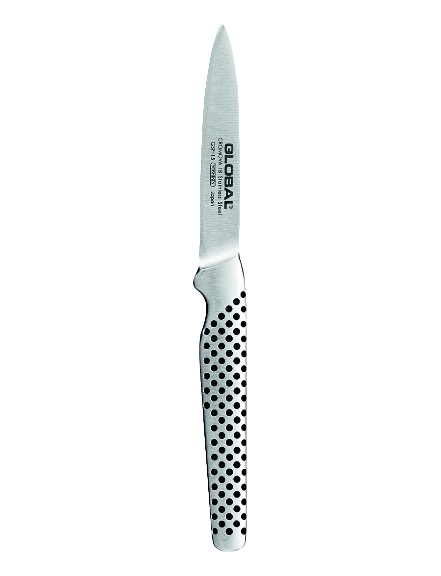 GLOBAL - Peeling knife 8 cm pointed - koorimisnoad - staineless steel - 1