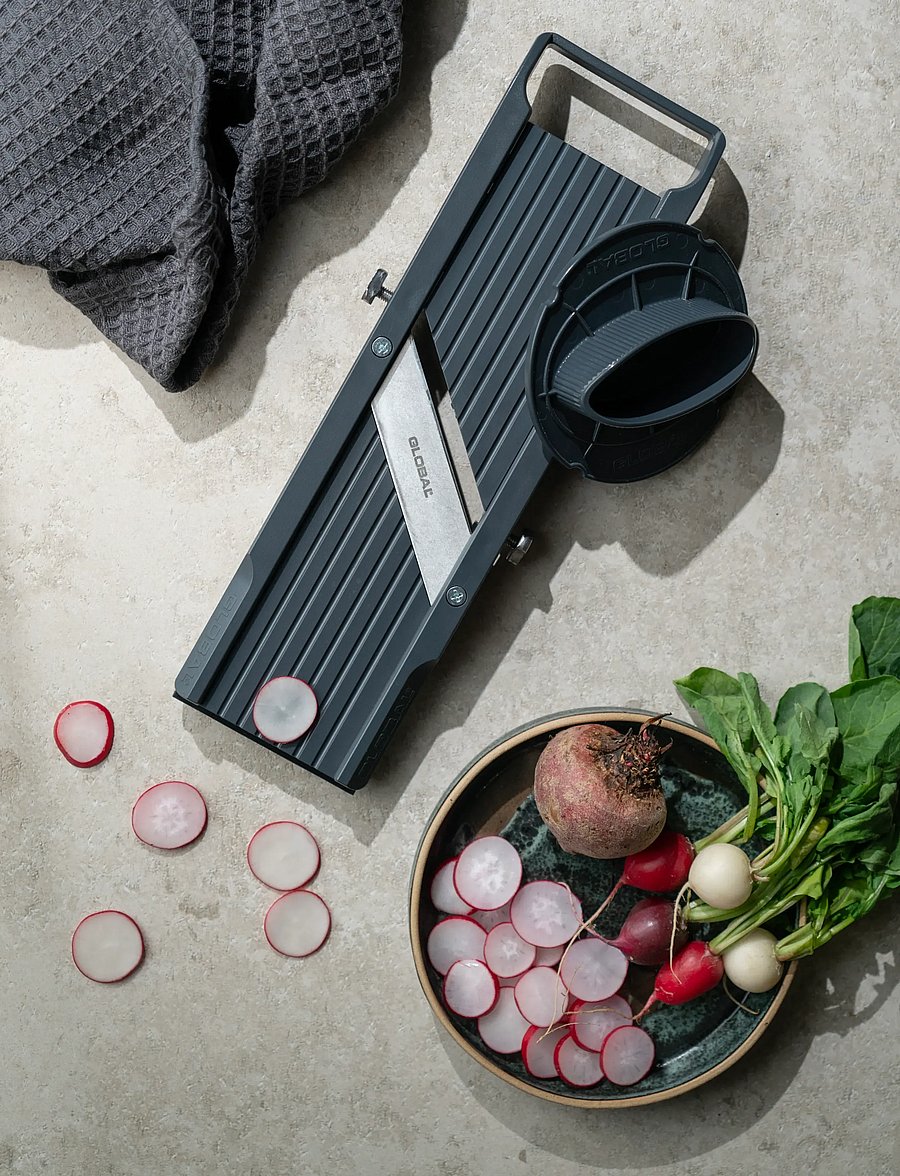 GLOBAL - GLOBAL, Mandolin slicer 64 mm - riivid - grey - 5