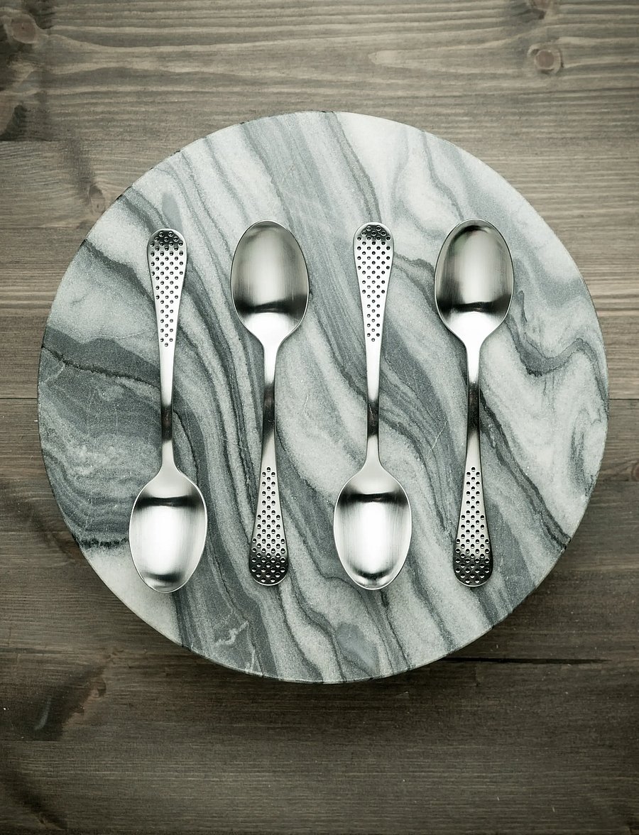 GLOBAL - 4-pc. set potato spoon 18,7 cm - supilusikad - staineless steel - 0