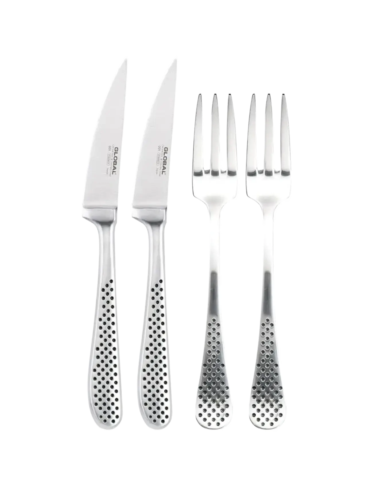 GLOBAL 4-pc. cutlery set knife & fork - Vaata kõiki - STAINELESS STEEL / silver