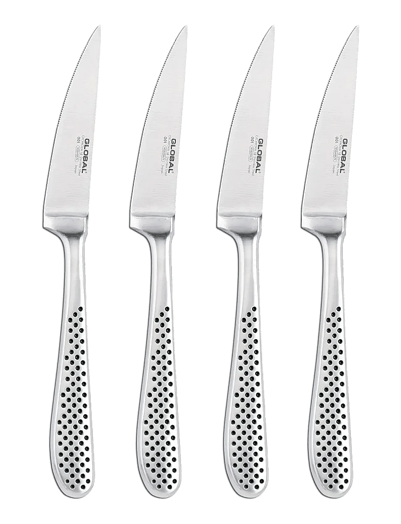 GLOBAL - 4-pc. set steak knife - noakomplektid - staineless steel - 1