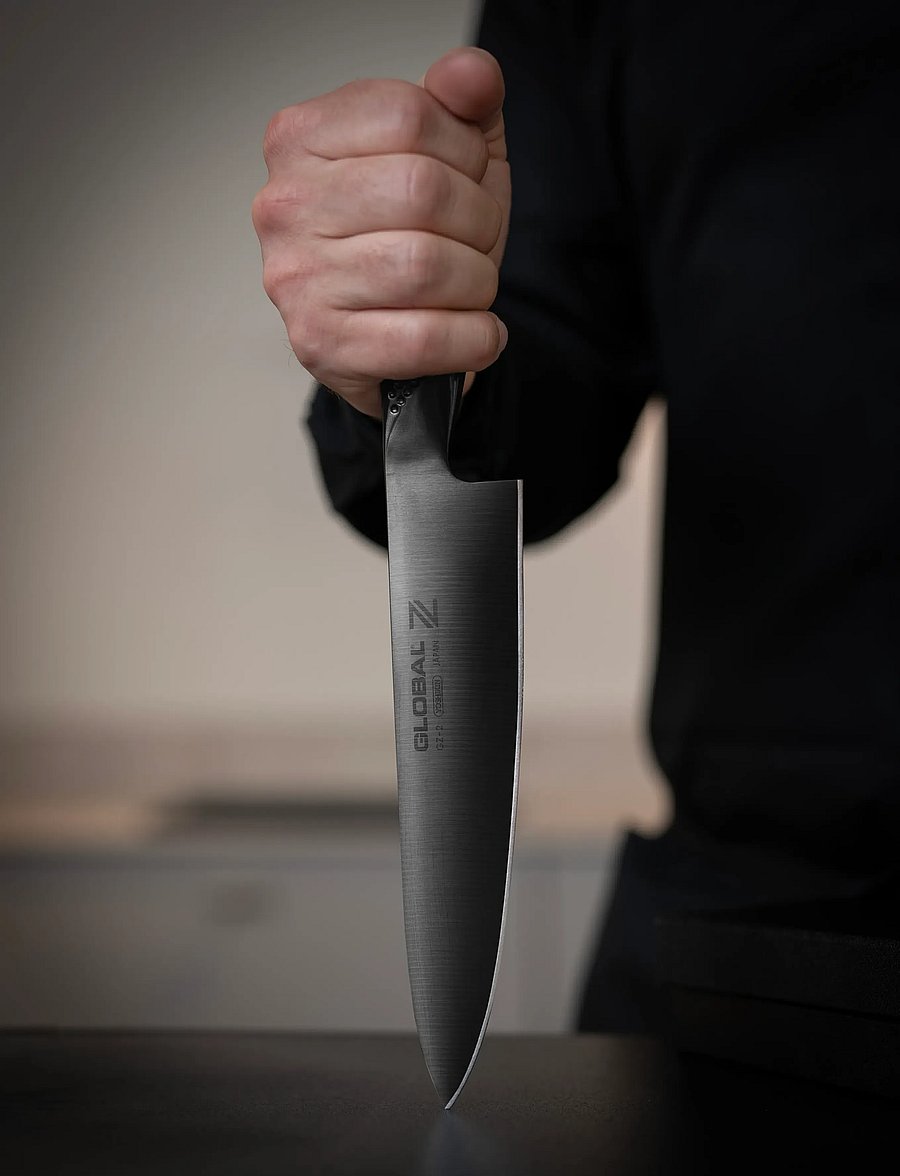 GLOBAL - GLOBAL, DLC Chef's knife 20 cm Special edition - kokanoad - black - 0