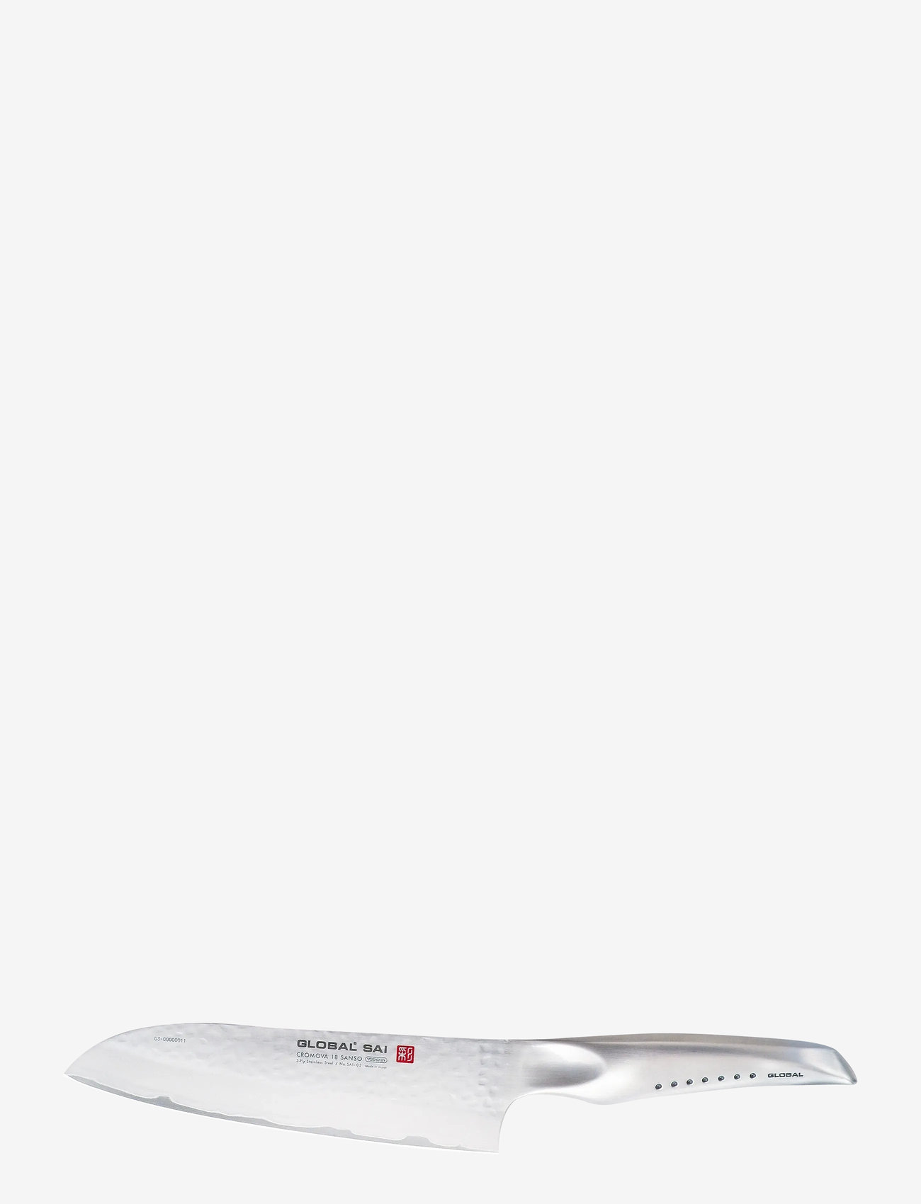 GLOBAL - Santokukniv 19cm - santokuknivar - staineless steel - 1