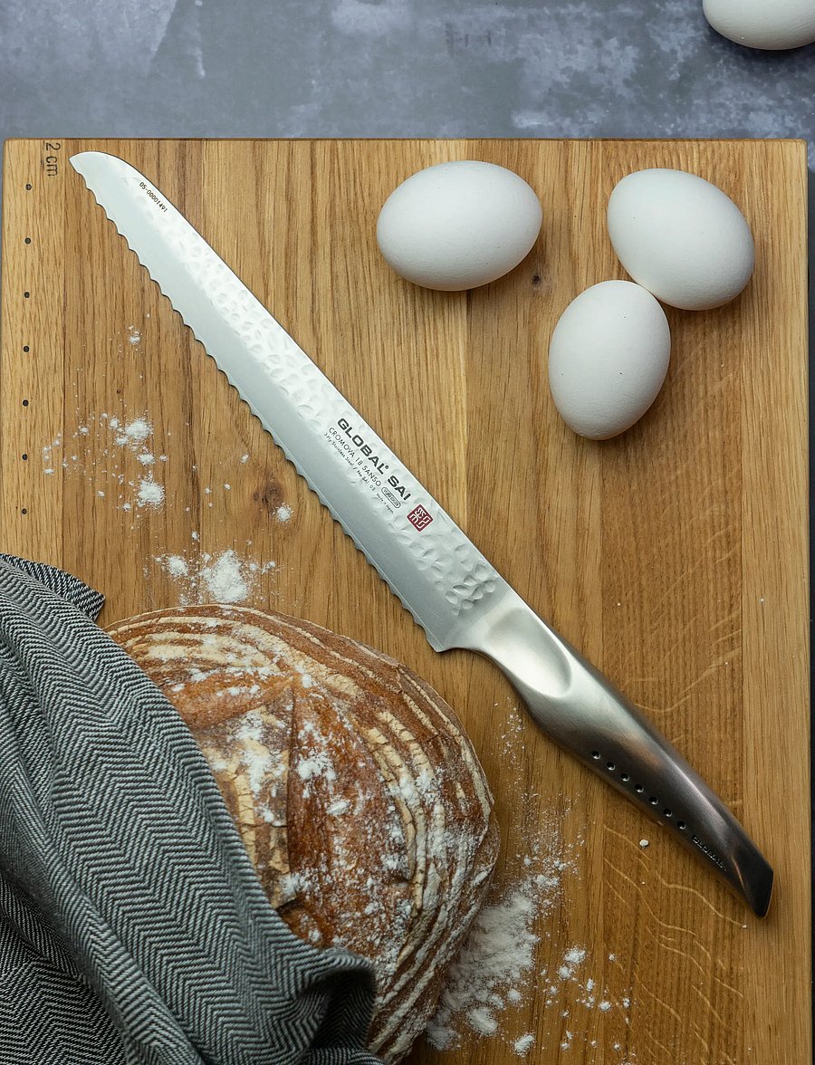 GLOBAL - Bread knife 23 cm - leivanoad - staineless steel - 0