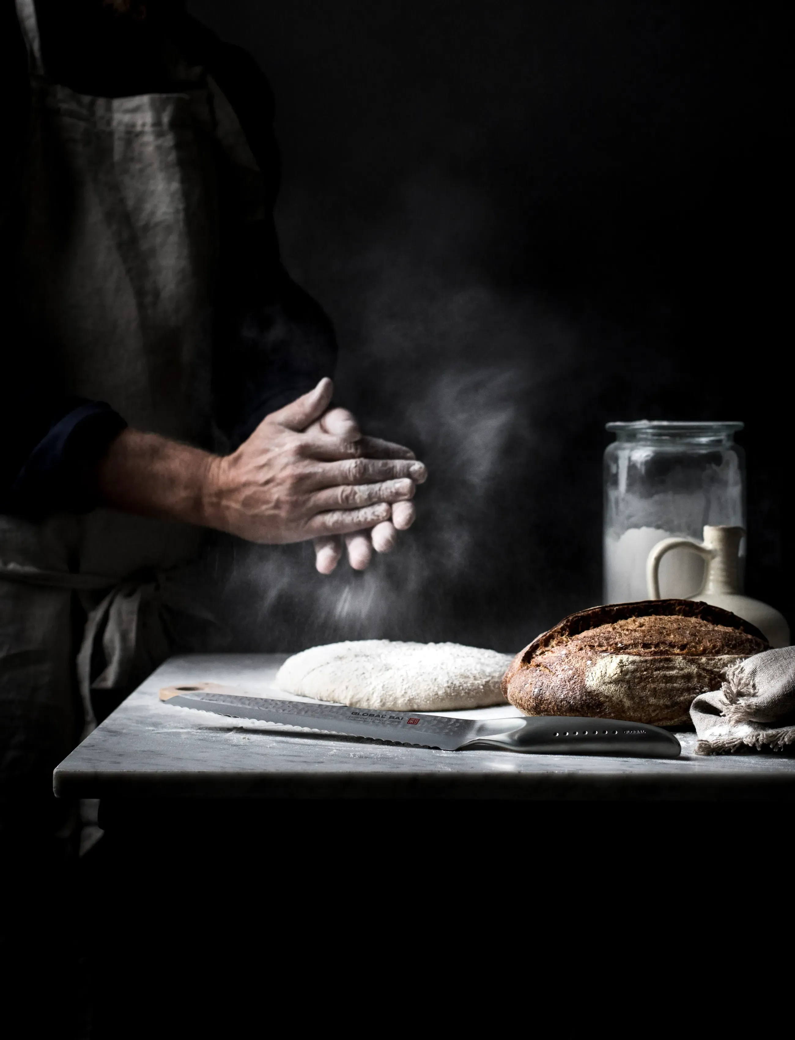 GLOBAL - Brødkniv 23 cm - brødkniver - staineless steel - 2