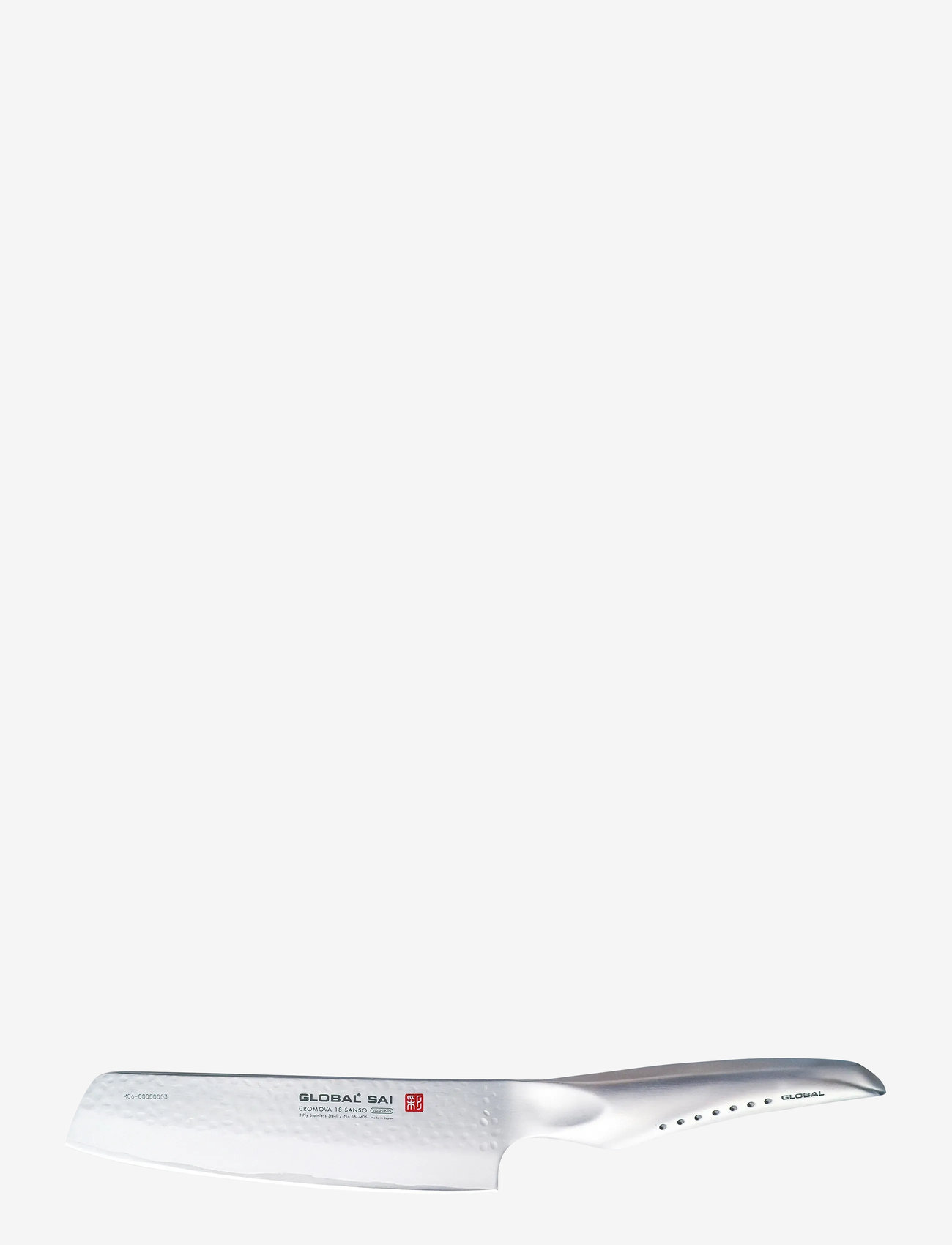 GLOBAL - Grönsakshacka 15cm - grönsaksknivar - staineless steel - 1