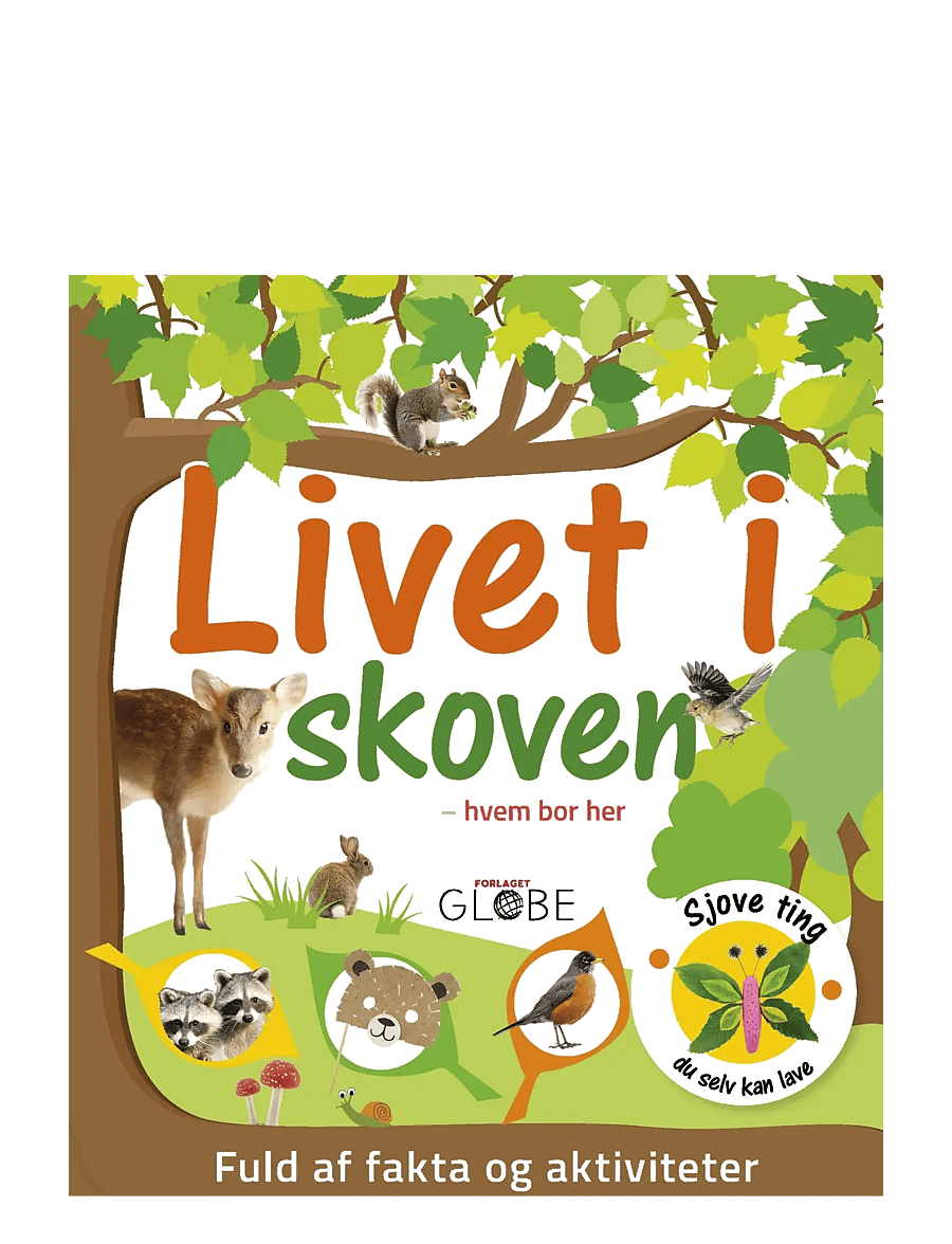 GLOBE - Livet i skoven - hvem bor her? - pædagogiske bøger - children's book - 0