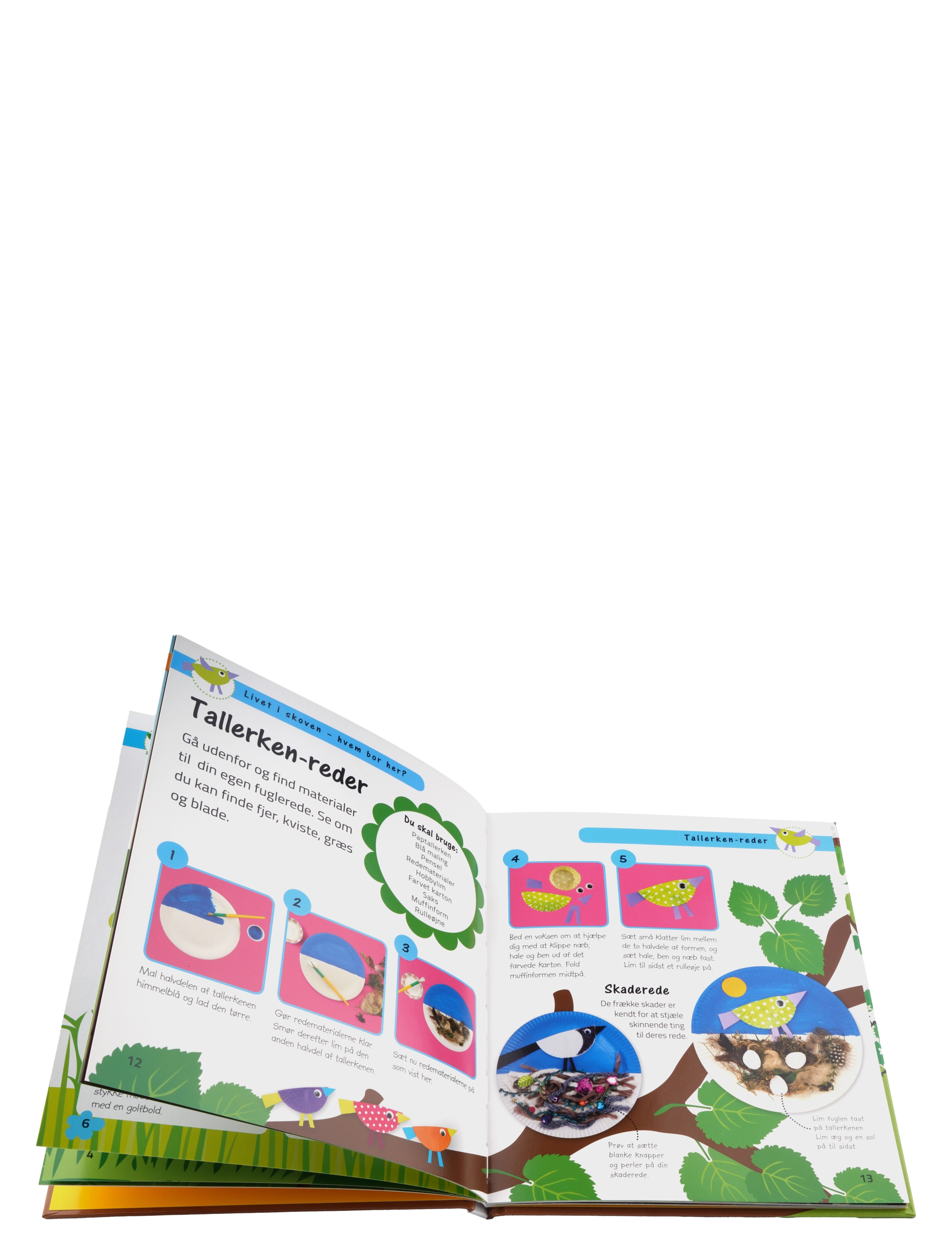 GLOBE - Livet i skoven - hvem bor her? - pedagogiska barnböcker - children's book - 2