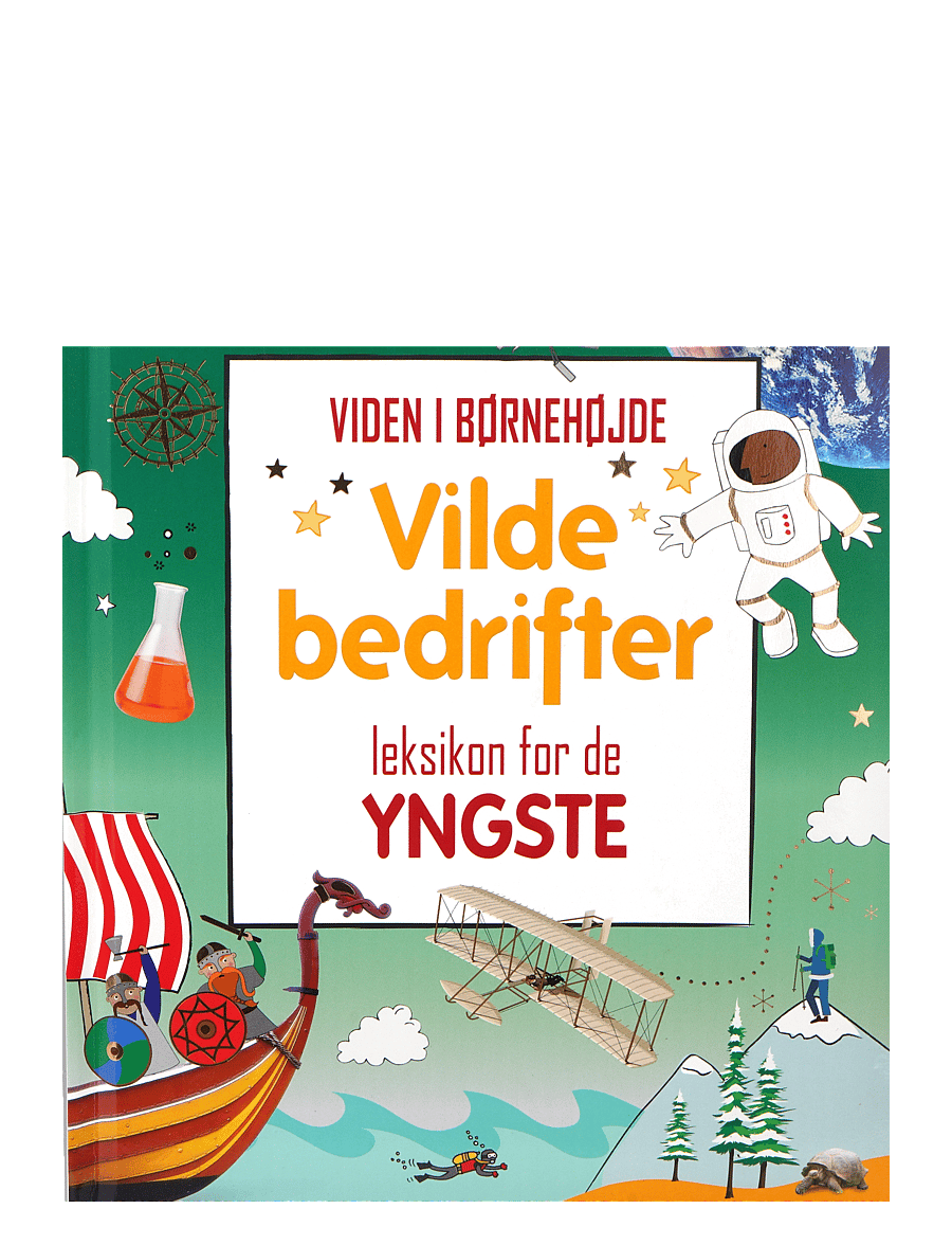 GLOBE - Vilde bedrifter - leksikon for de yngste - pedagogiska barnböcker - green - 0