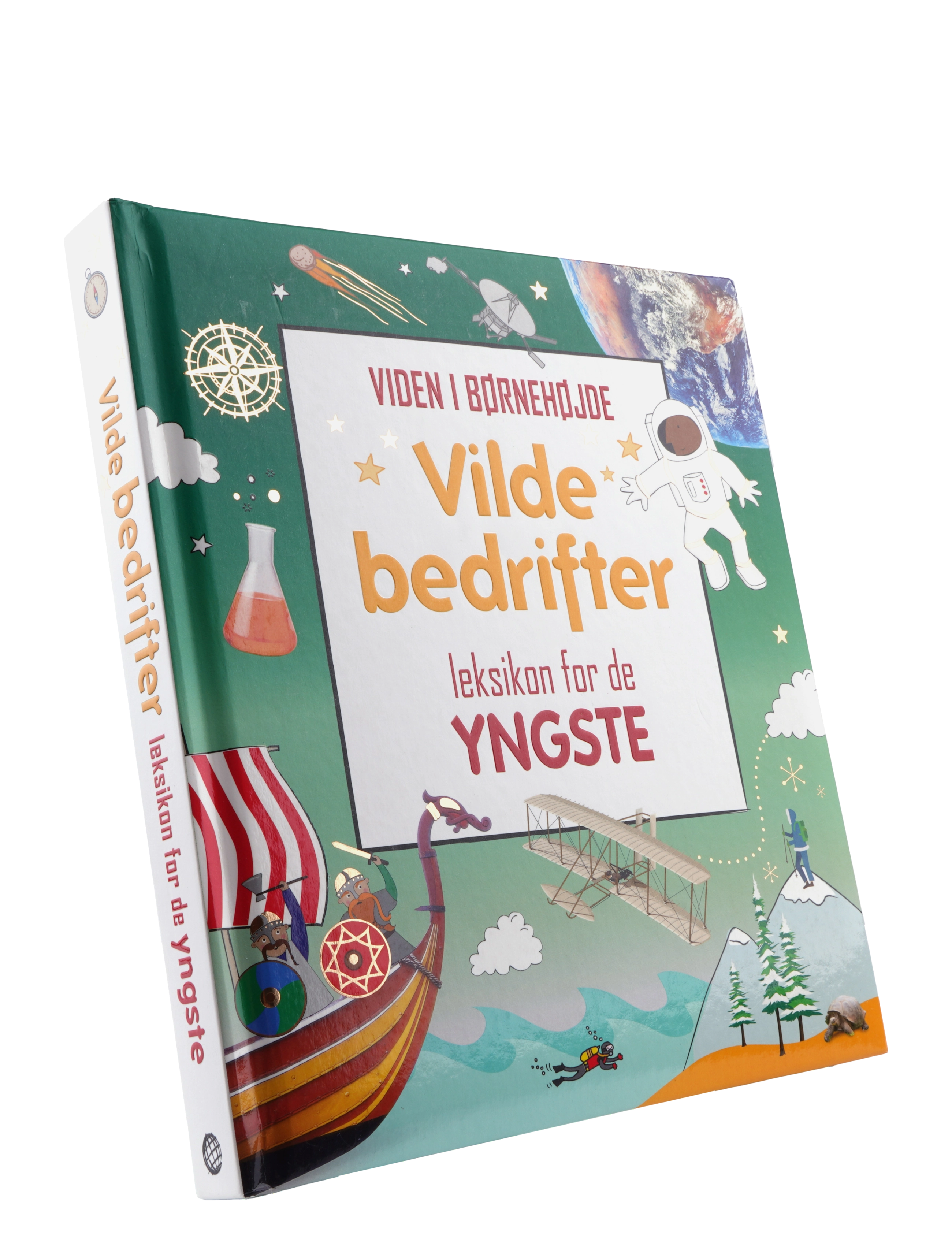 GLOBE - Vilde bedrifter - leksikon for de yngste - pædagogiske bøger - green - 1