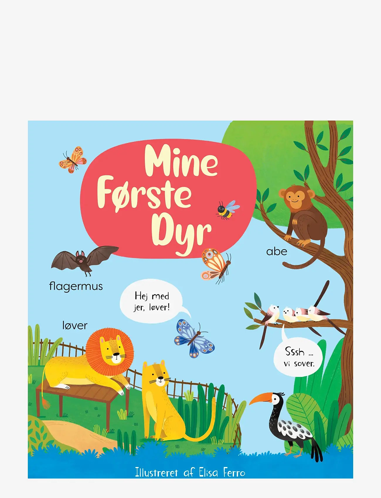 GLOBE - Mine første dyr - pædagogiske bøger - boardbook - 0