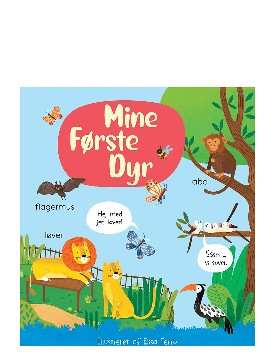 GLOBE - Mine første dyr - pædagogiske bøger - boardbook - 0