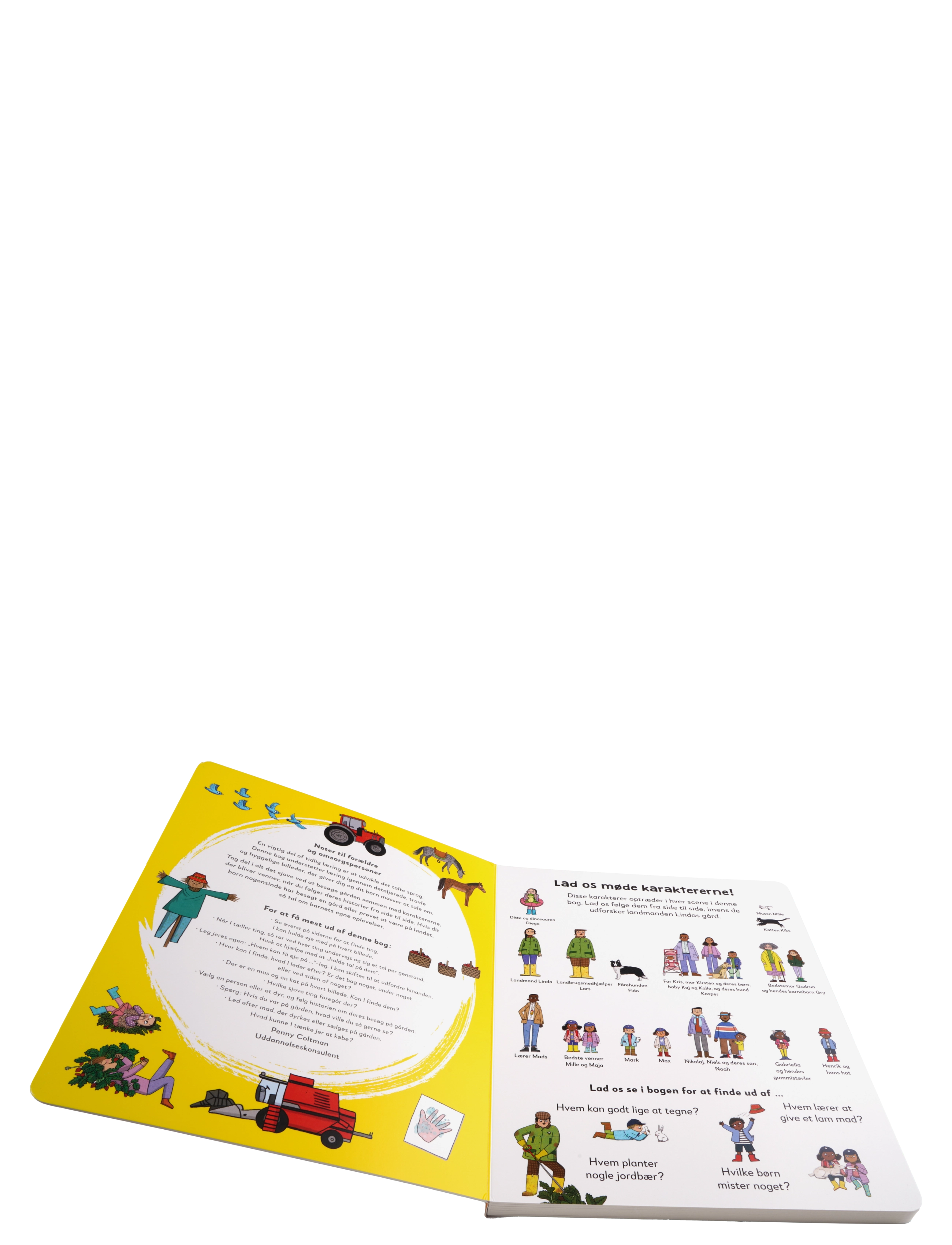 GLOBE - Find fantastiske ting på gården - pædagogiske bøger - boardbook - 2