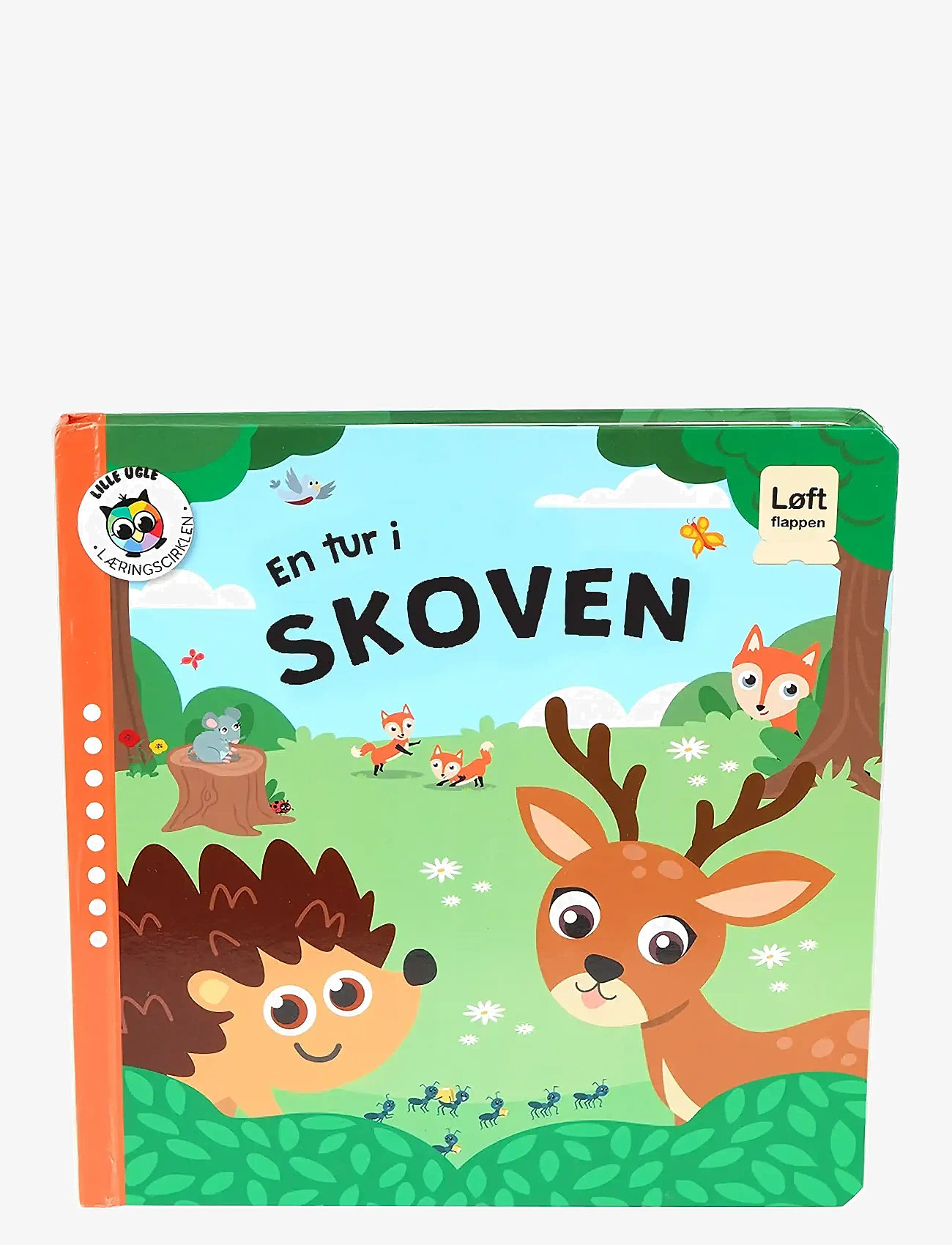 GLOBE - En tur i skoven - med flapper - pædagogiske bøger - boardbook - 0