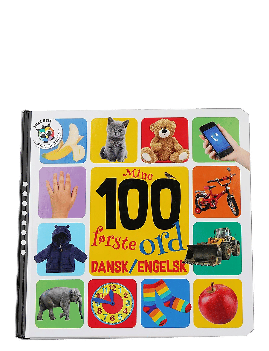 GLOBE - Mine første 100 ord dansk/engelsk - pedagogiska barnböcker - boardbook - 0